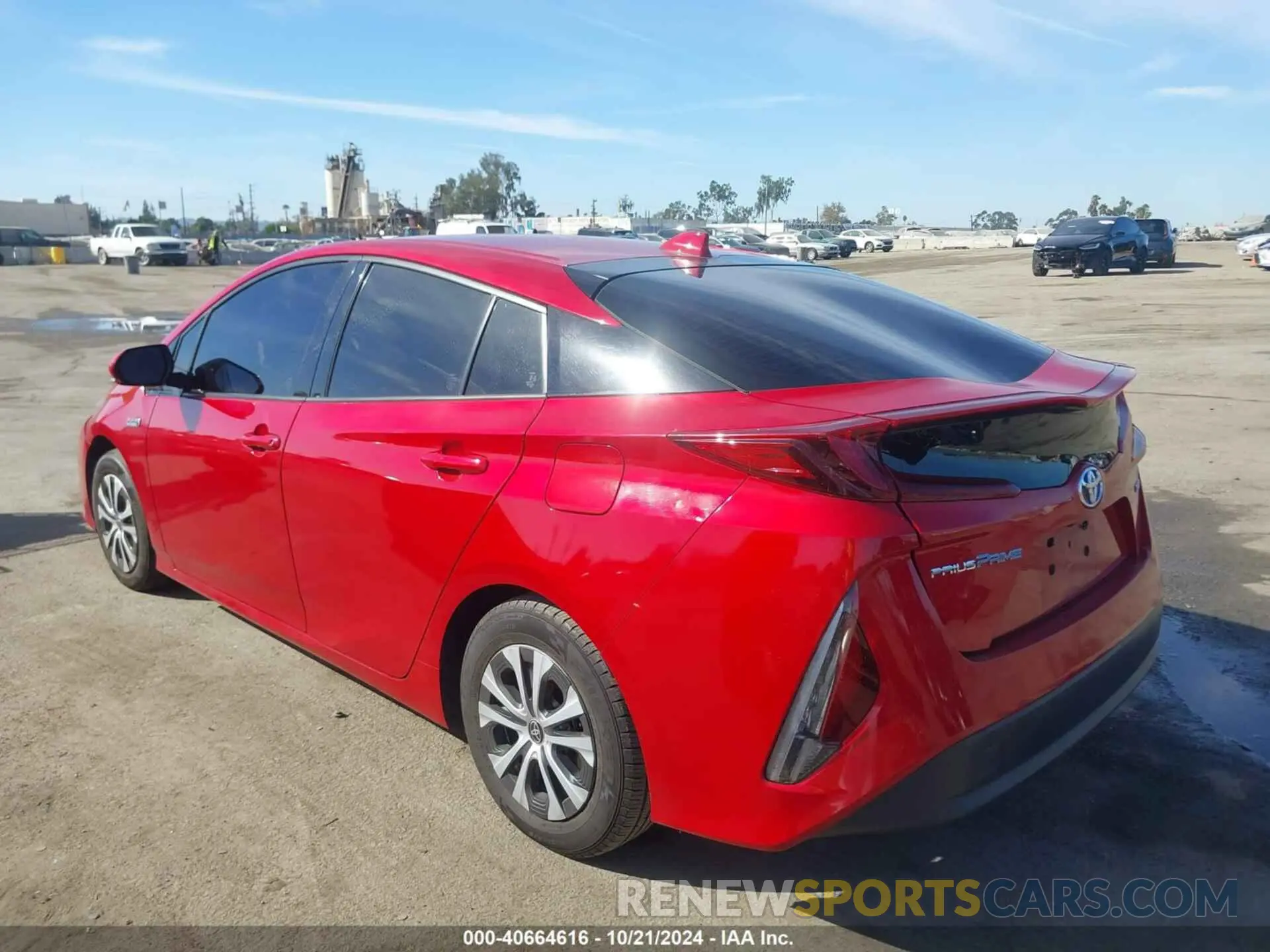 3 Photograph of a damaged car JTDKARFPXL3136444 TOYOTA PRIUS PRIME 2020