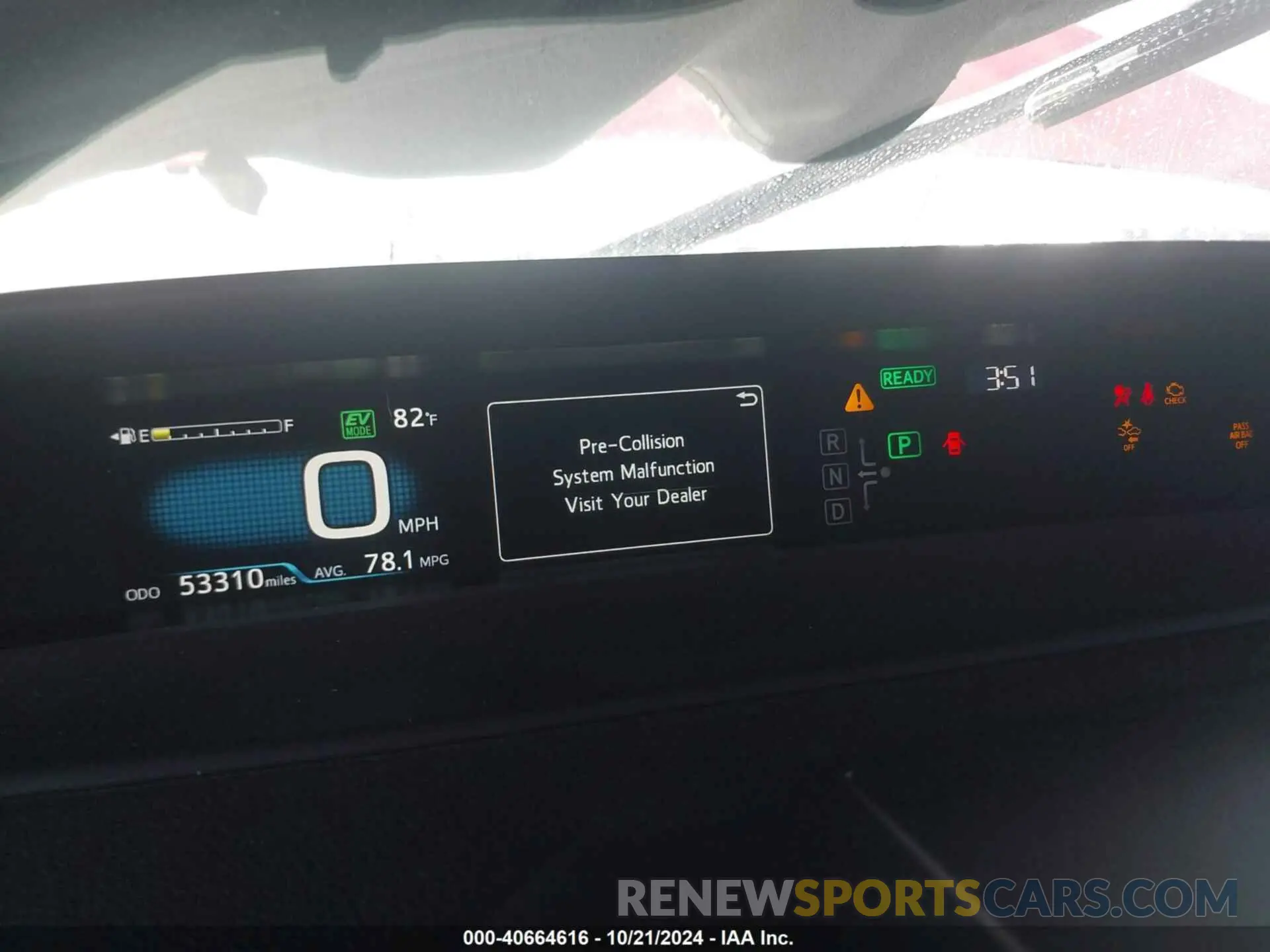 7 Photograph of a damaged car JTDKARFPXL3136444 TOYOTA PRIUS PRIME 2020