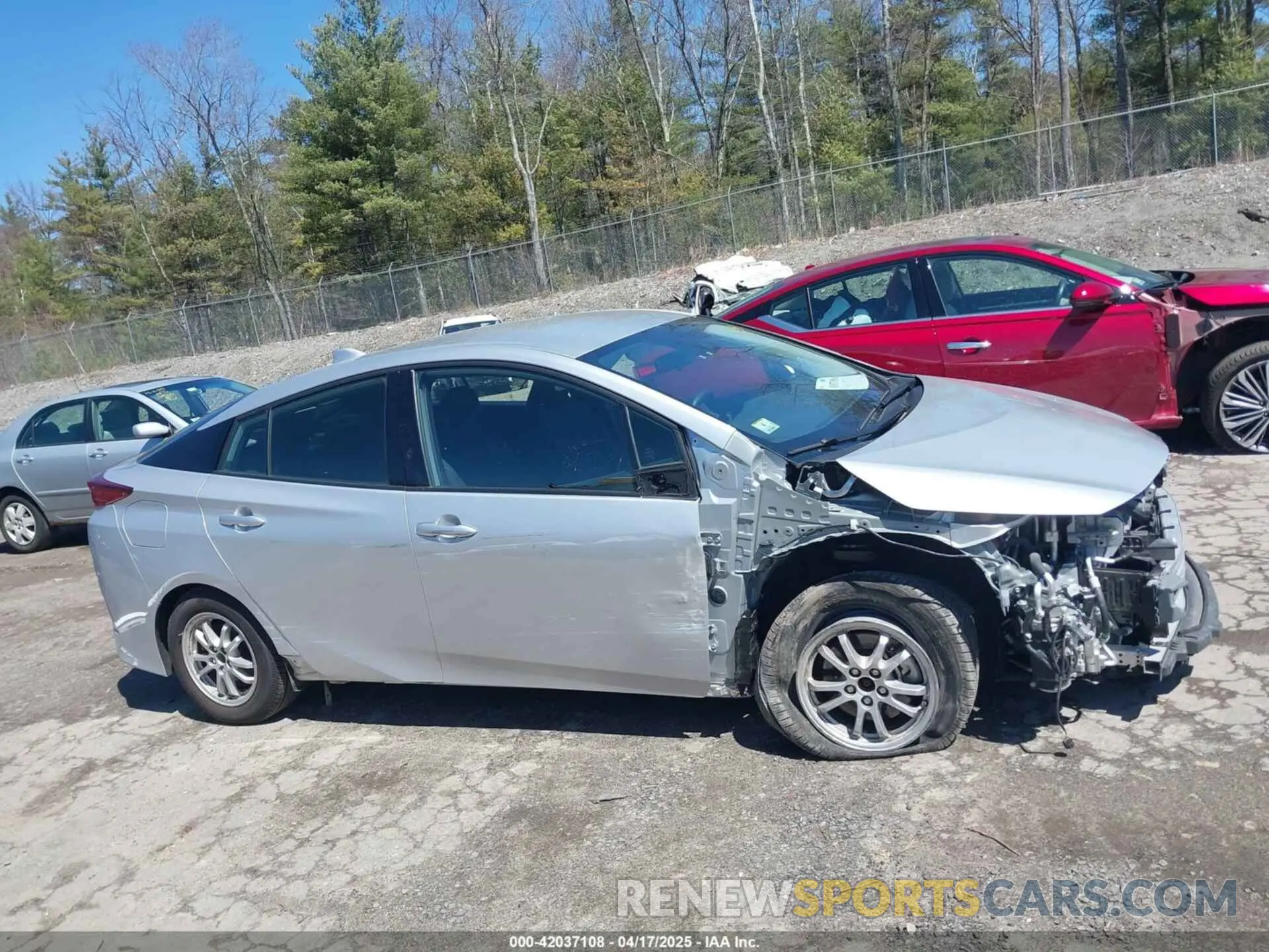 14 Фотография поврежденного автомобиля JTDKARFPXL3137917 TOYOTA PRIUS PRIME 2020