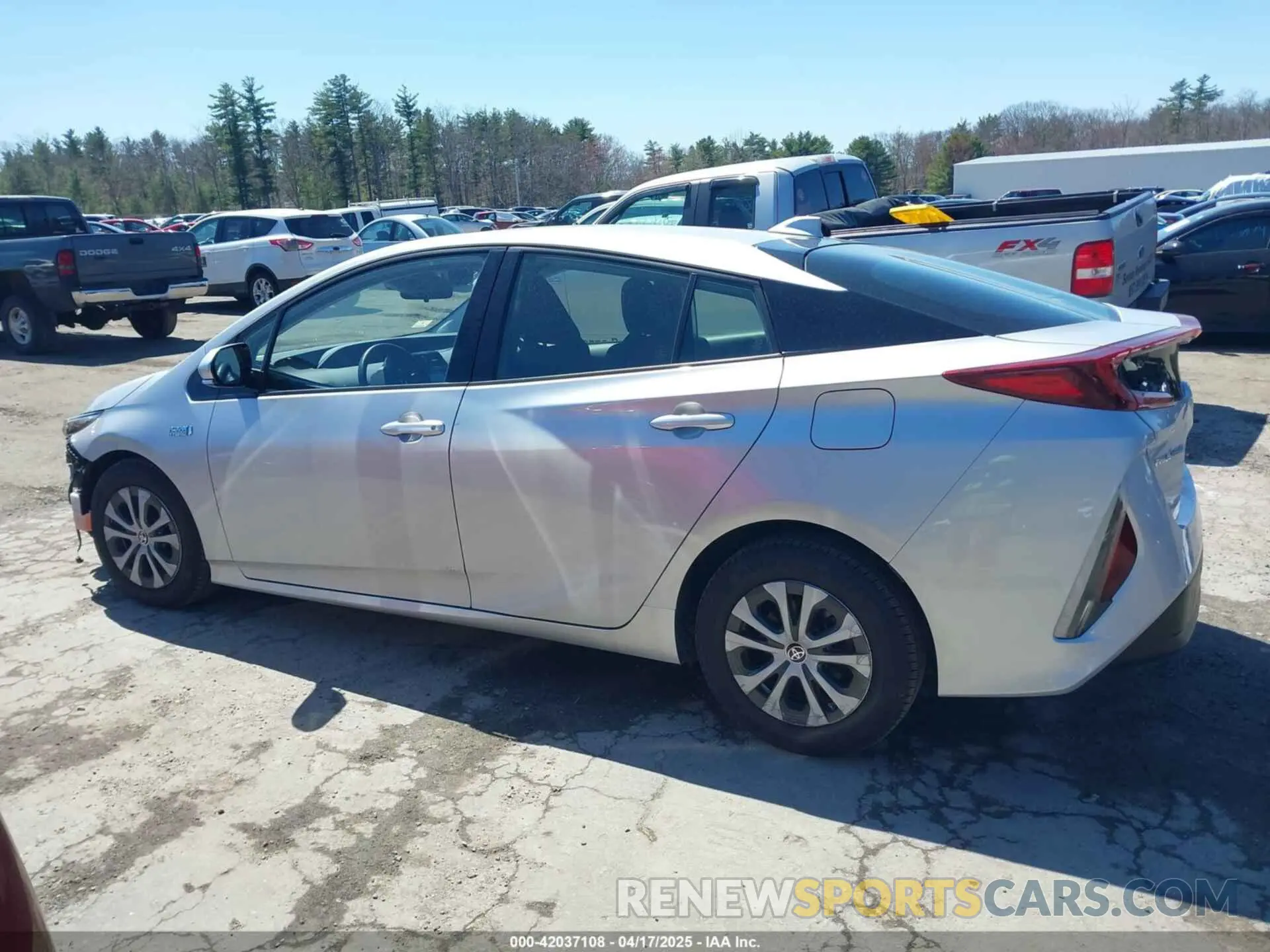 15 Фотография поврежденного автомобиля JTDKARFPXL3137917 TOYOTA PRIUS PRIME 2020