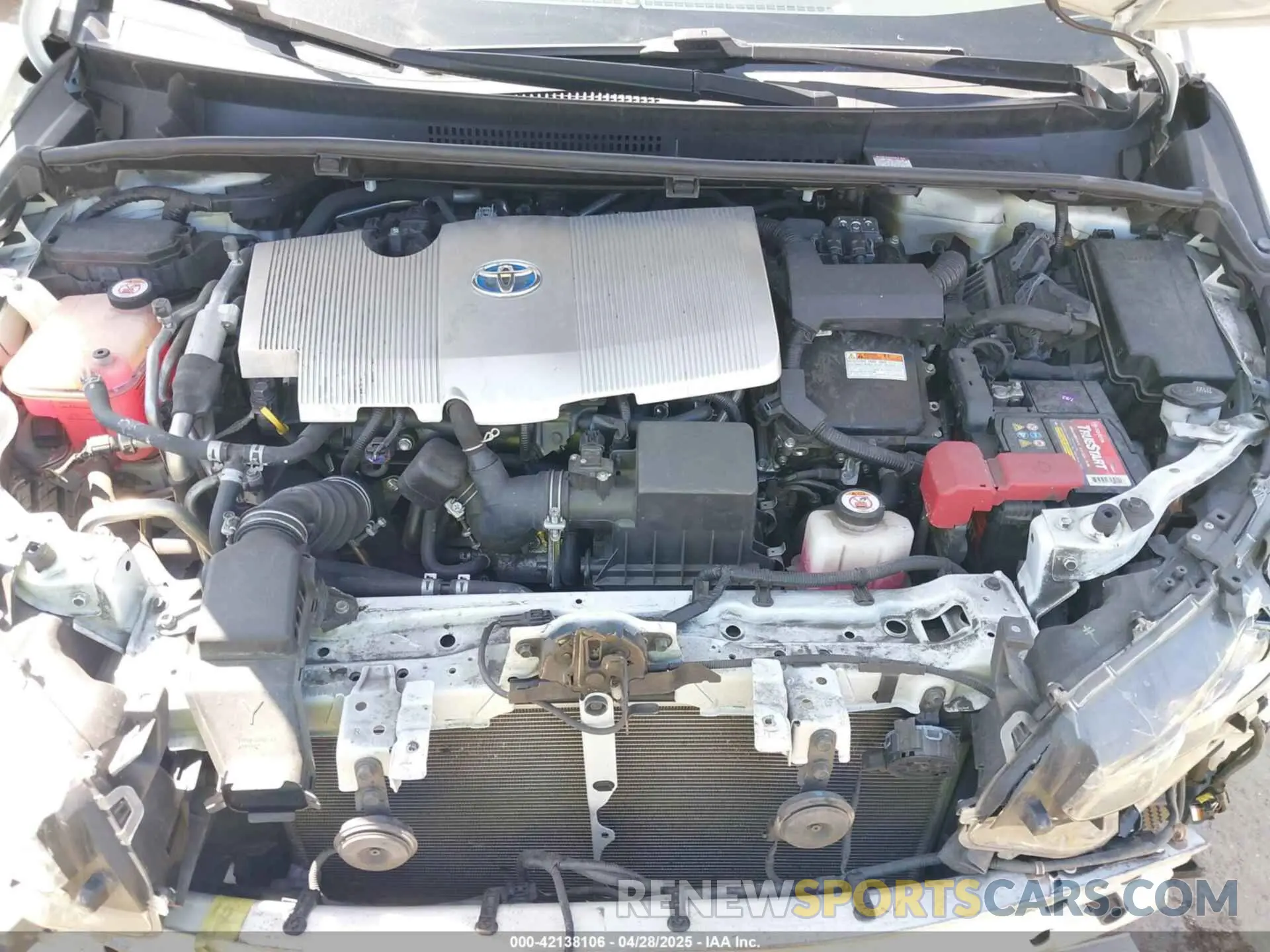 10 Photograph of a damaged car JTDKARFPXL3141711 TOYOTA PRIUS PRIME 2020