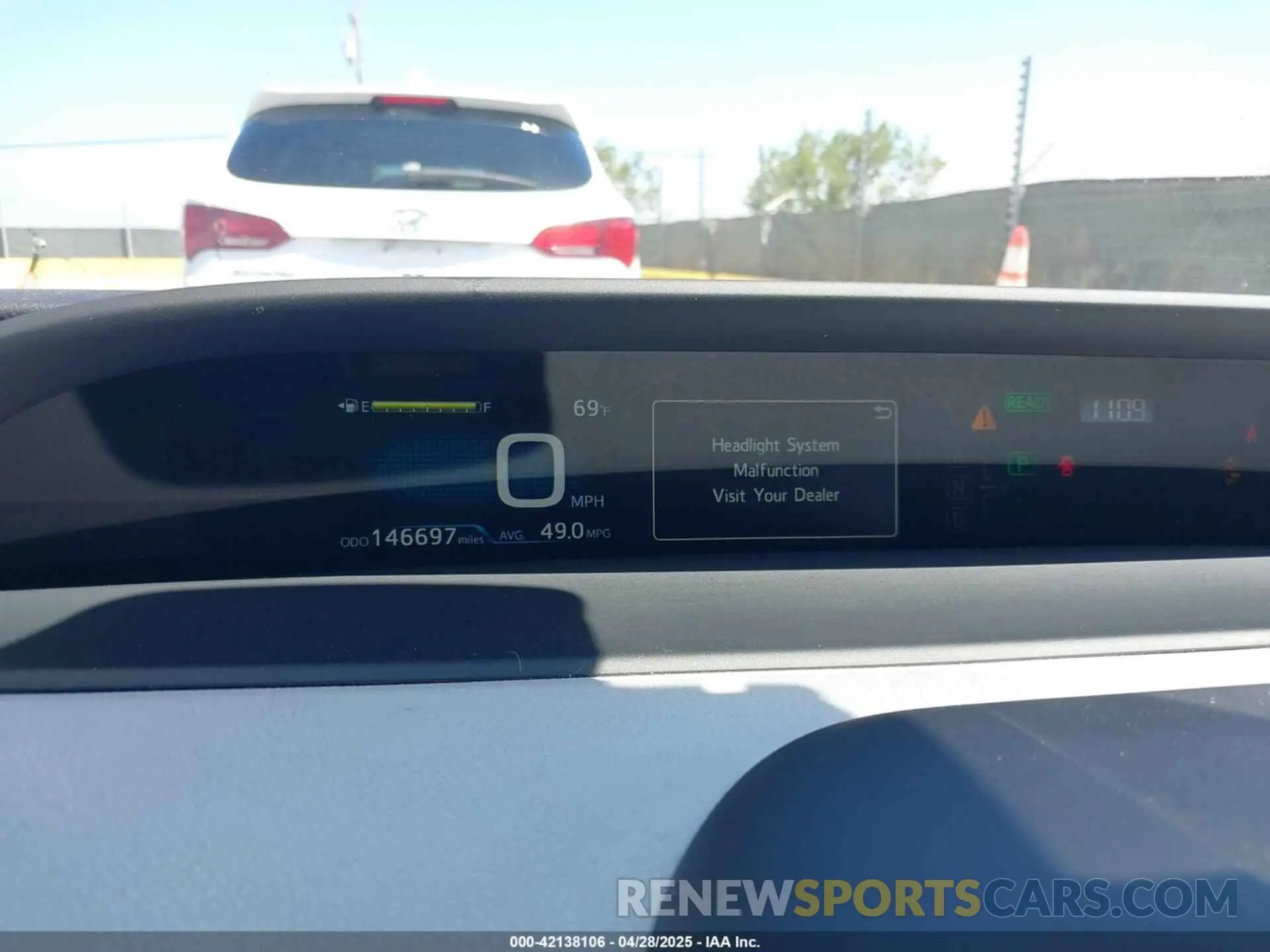 7 Photograph of a damaged car JTDKARFPXL3141711 TOYOTA PRIUS PRIME 2020