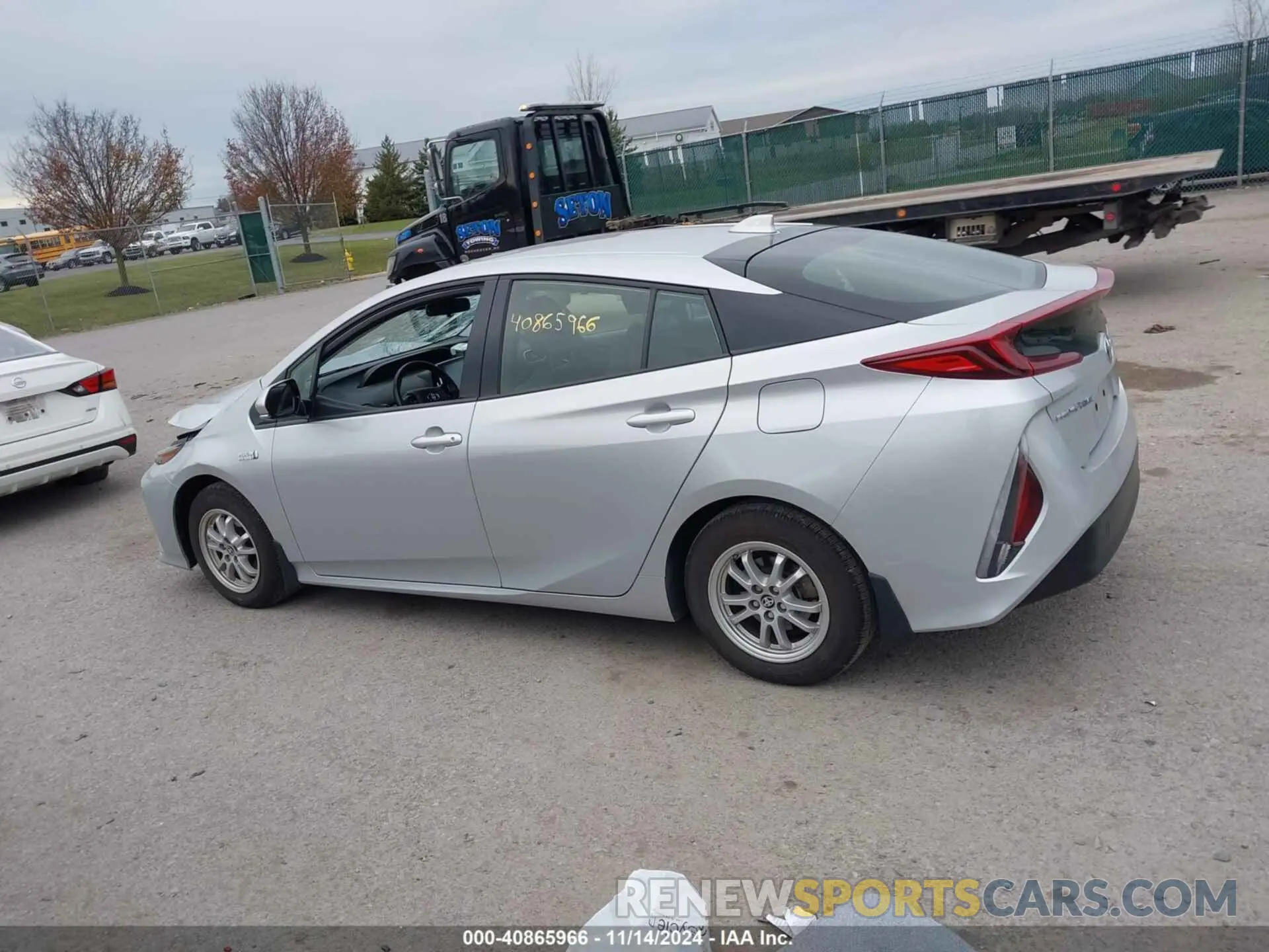14 Photograph of a damaged car JTDKARFPXL3158265 TOYOTA PRIUS PRIME 2020