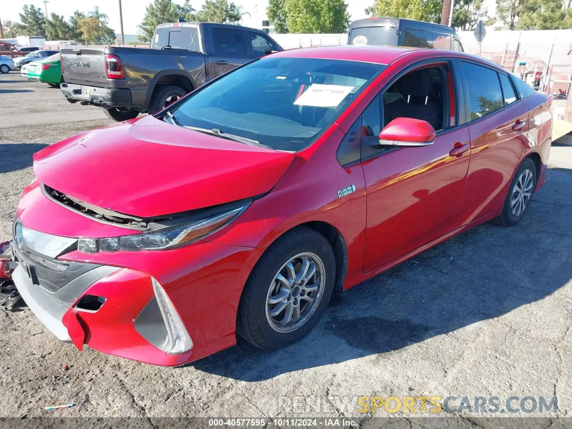 2 Photograph of a damaged car JTDKAMFP0M3174754 TOYOTA PRIUS PRIME 2021