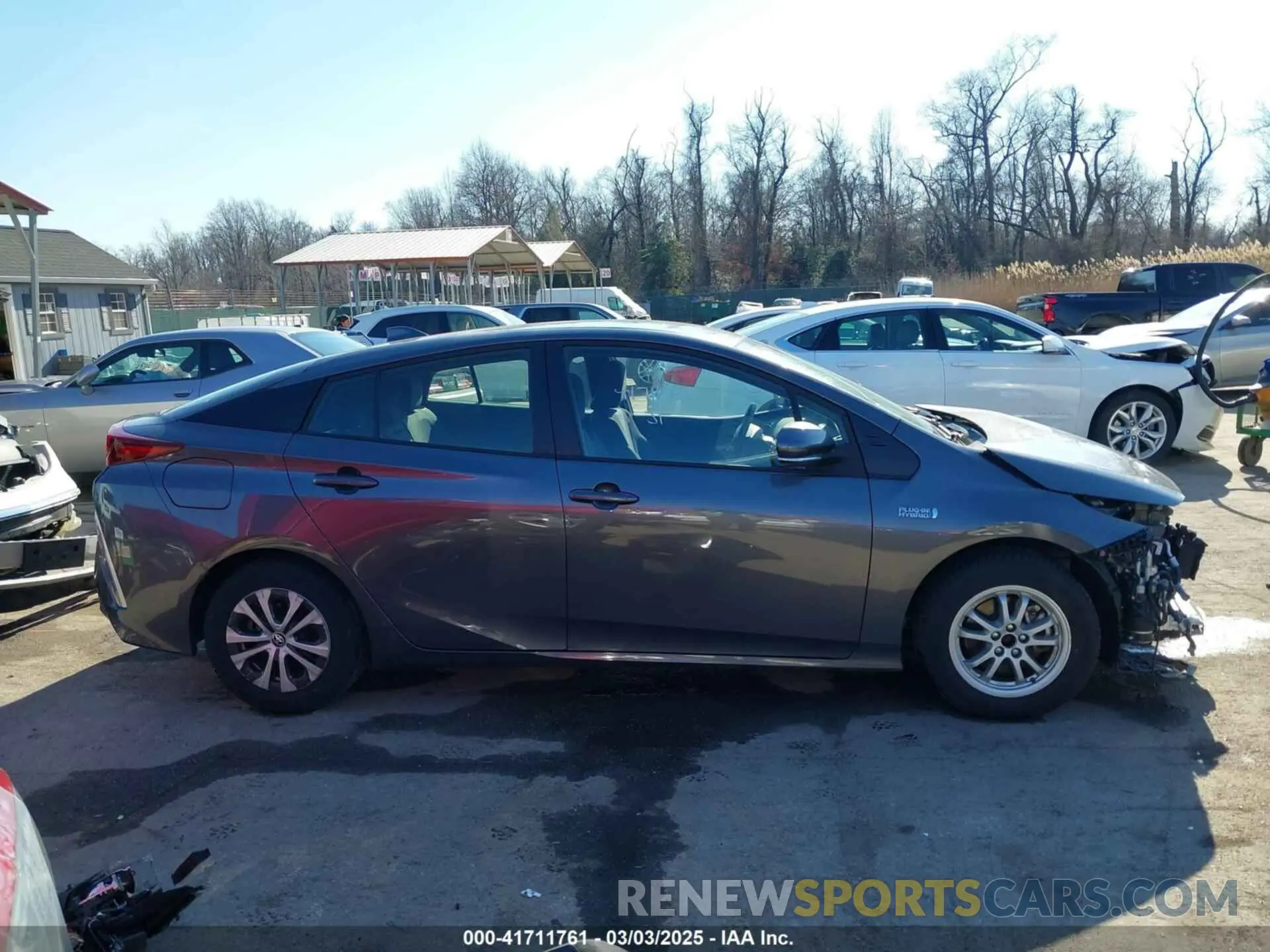 14 Photograph of a damaged car JTDKAMFP0M3176097 TOYOTA PRIUS PRIME 2021