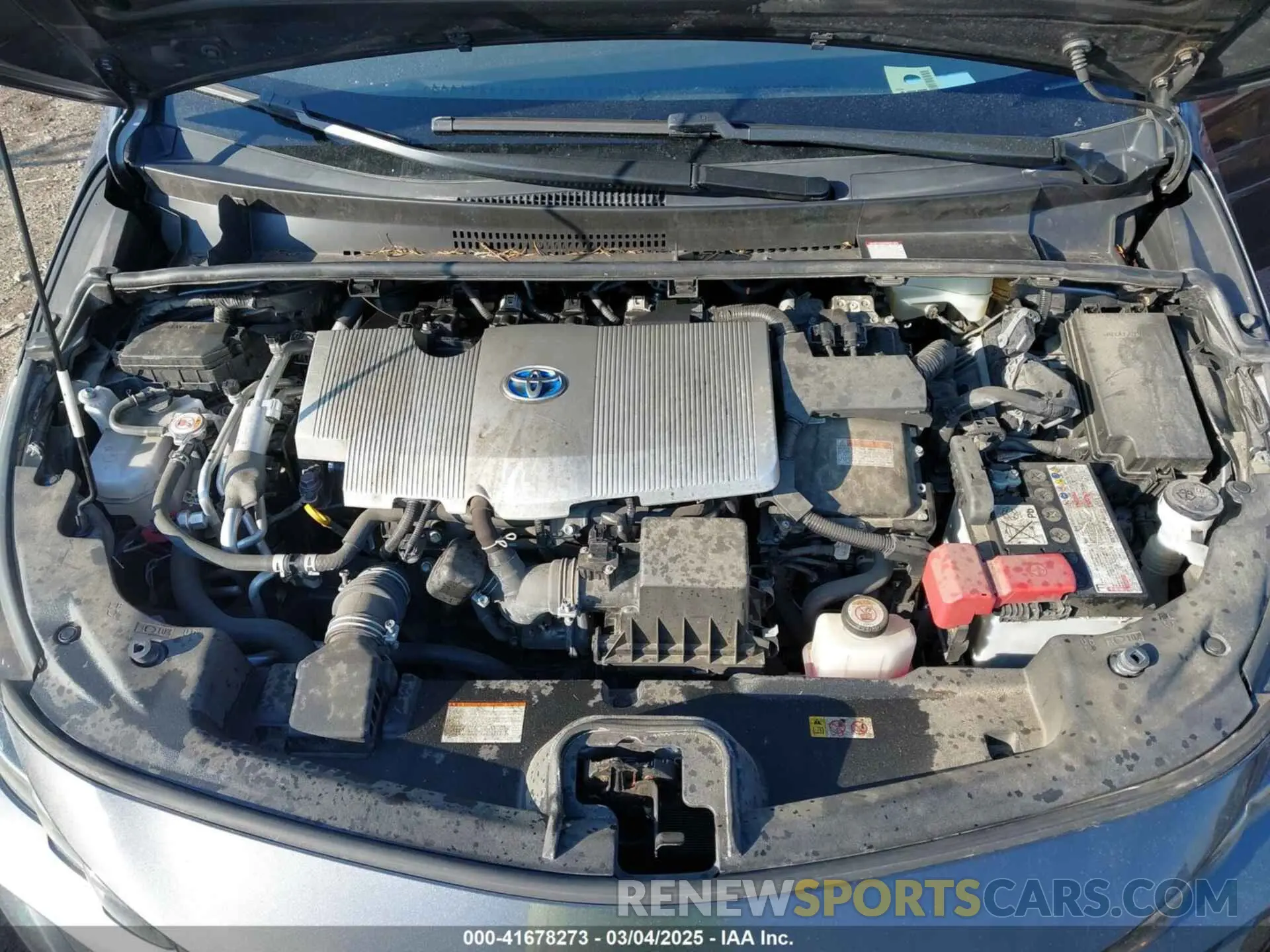 10 Фотография поврежденного автомобиля JTDKAMFP0M3187116 TOYOTA PRIUS PRIME 2021