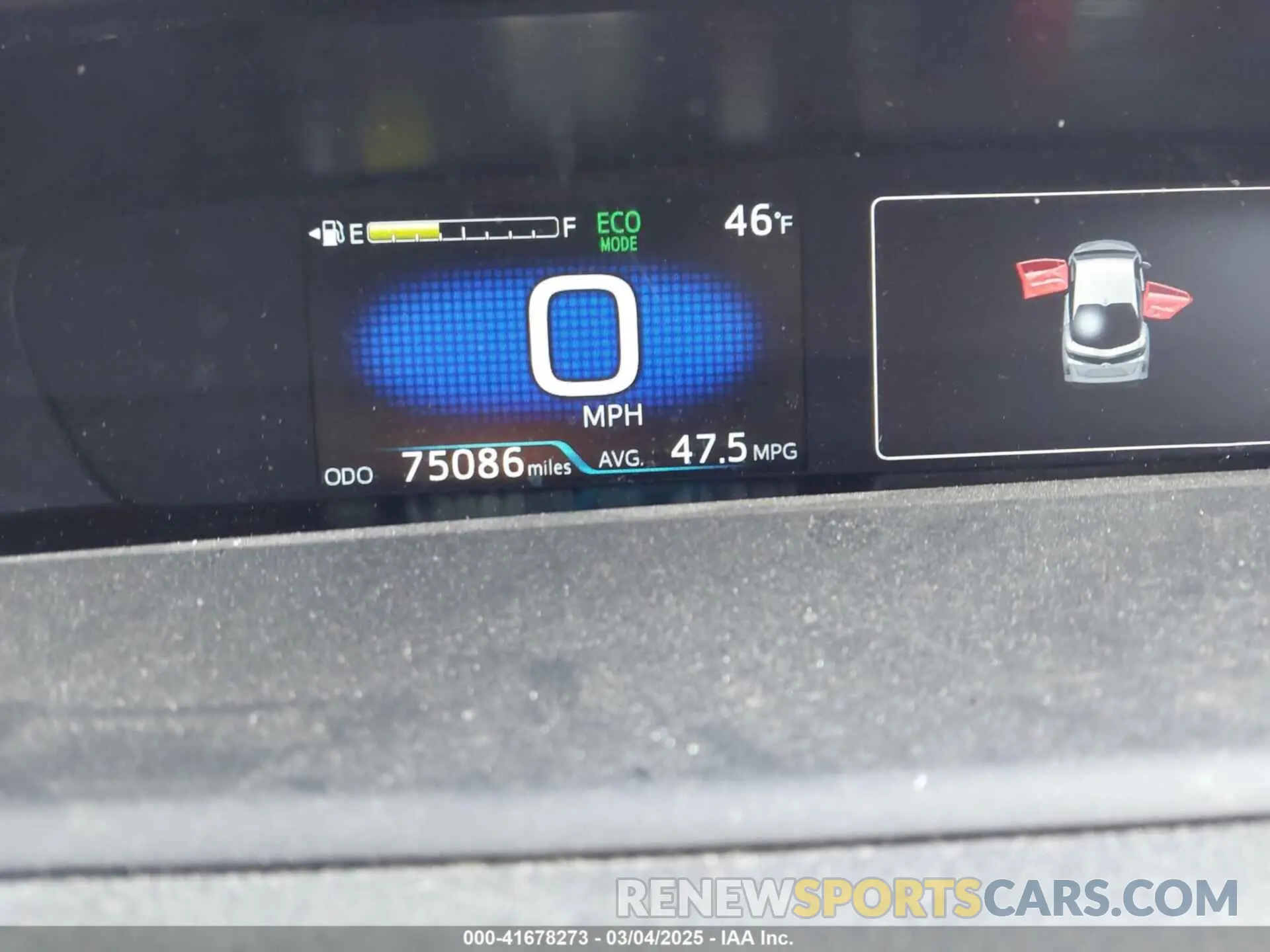 7 Фотография поврежденного автомобиля JTDKAMFP0M3187116 TOYOTA PRIUS PRIME 2021