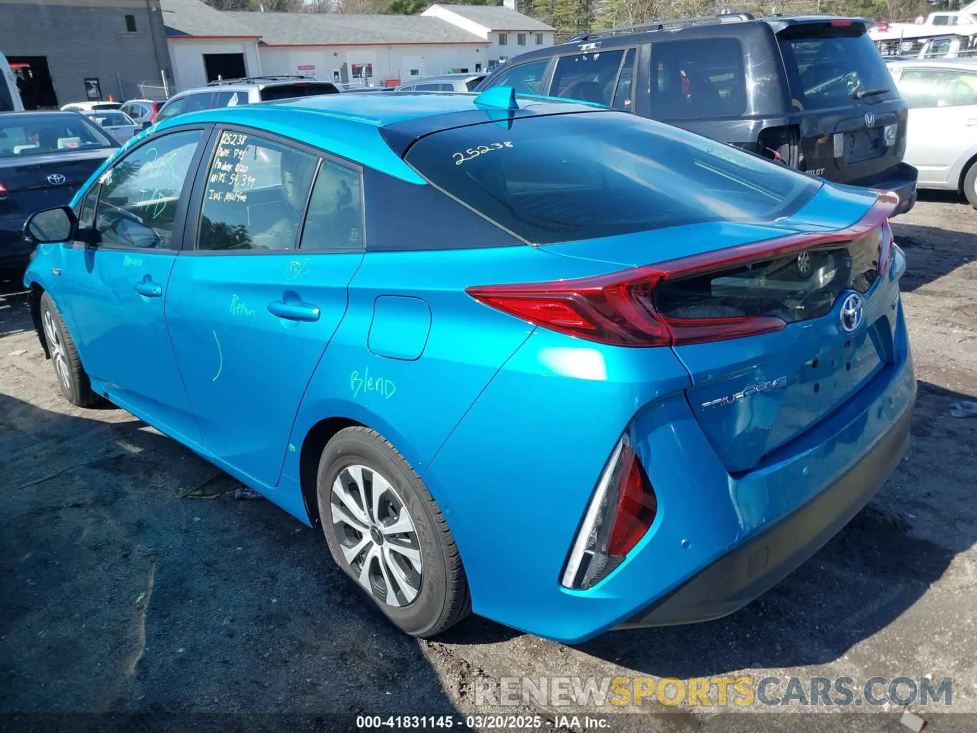 3 Photograph of a damaged car JTDKAMFP1M3166050 TOYOTA PRIUS PRIME 2021