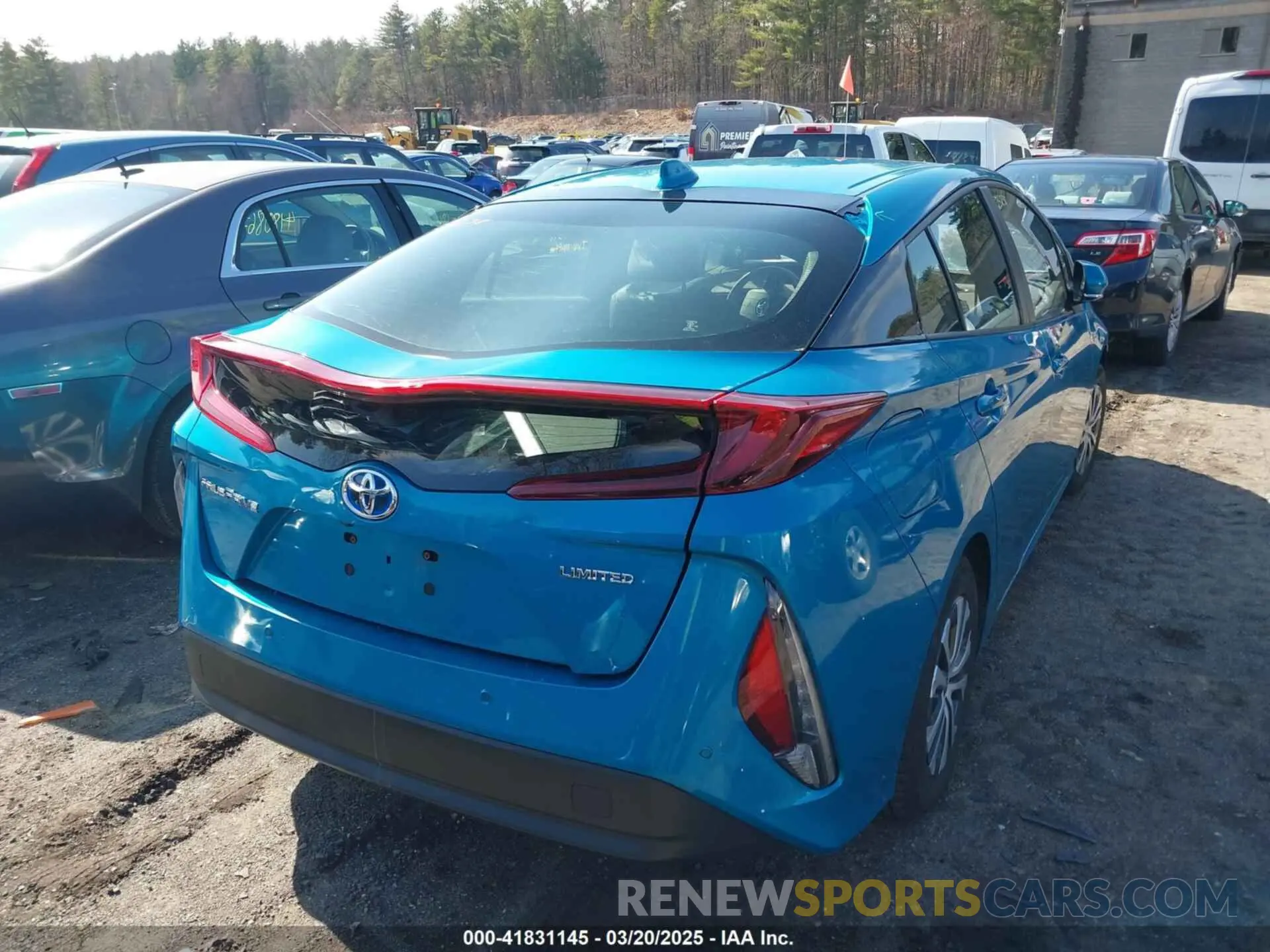 4 Photograph of a damaged car JTDKAMFP1M3166050 TOYOTA PRIUS PRIME 2021