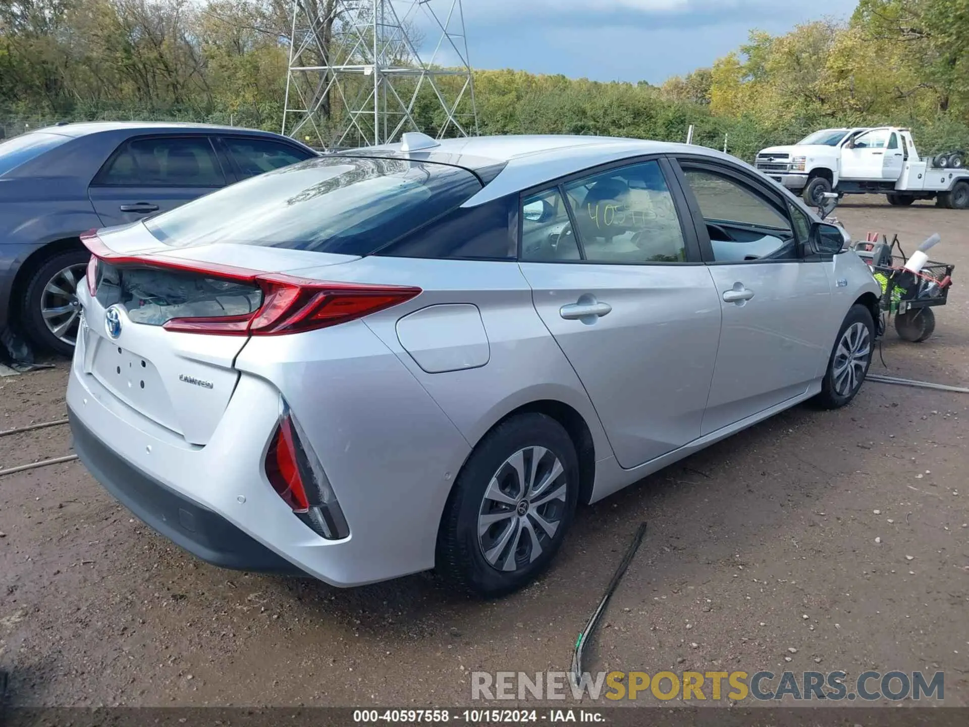 4 Photograph of a damaged car JTDKAMFP2M3169037 TOYOTA PRIUS PRIME 2021