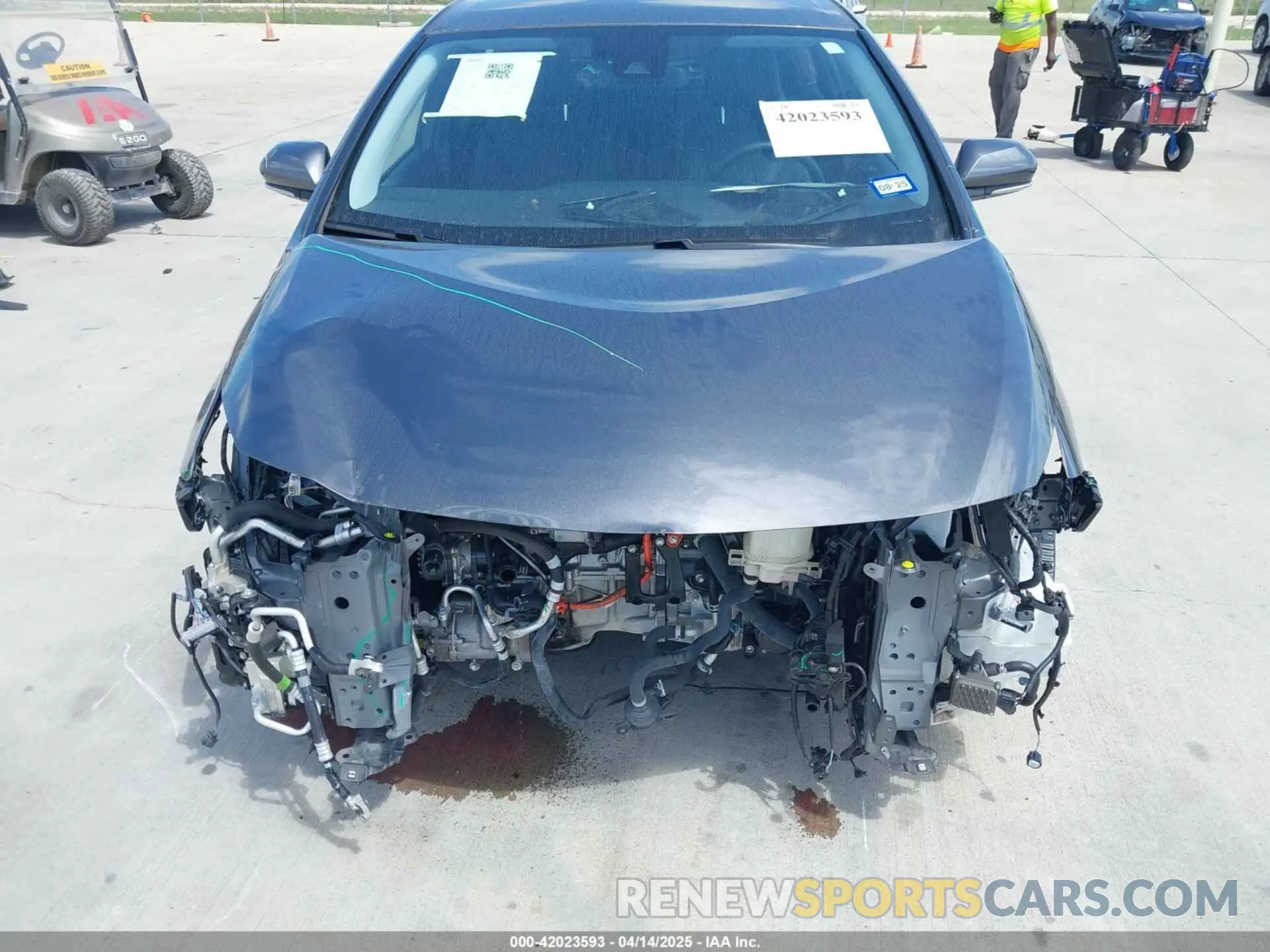 13 Фотография поврежденного автомобиля JTDKAMFP3M3193640 TOYOTA PRIUS PRIME 2021