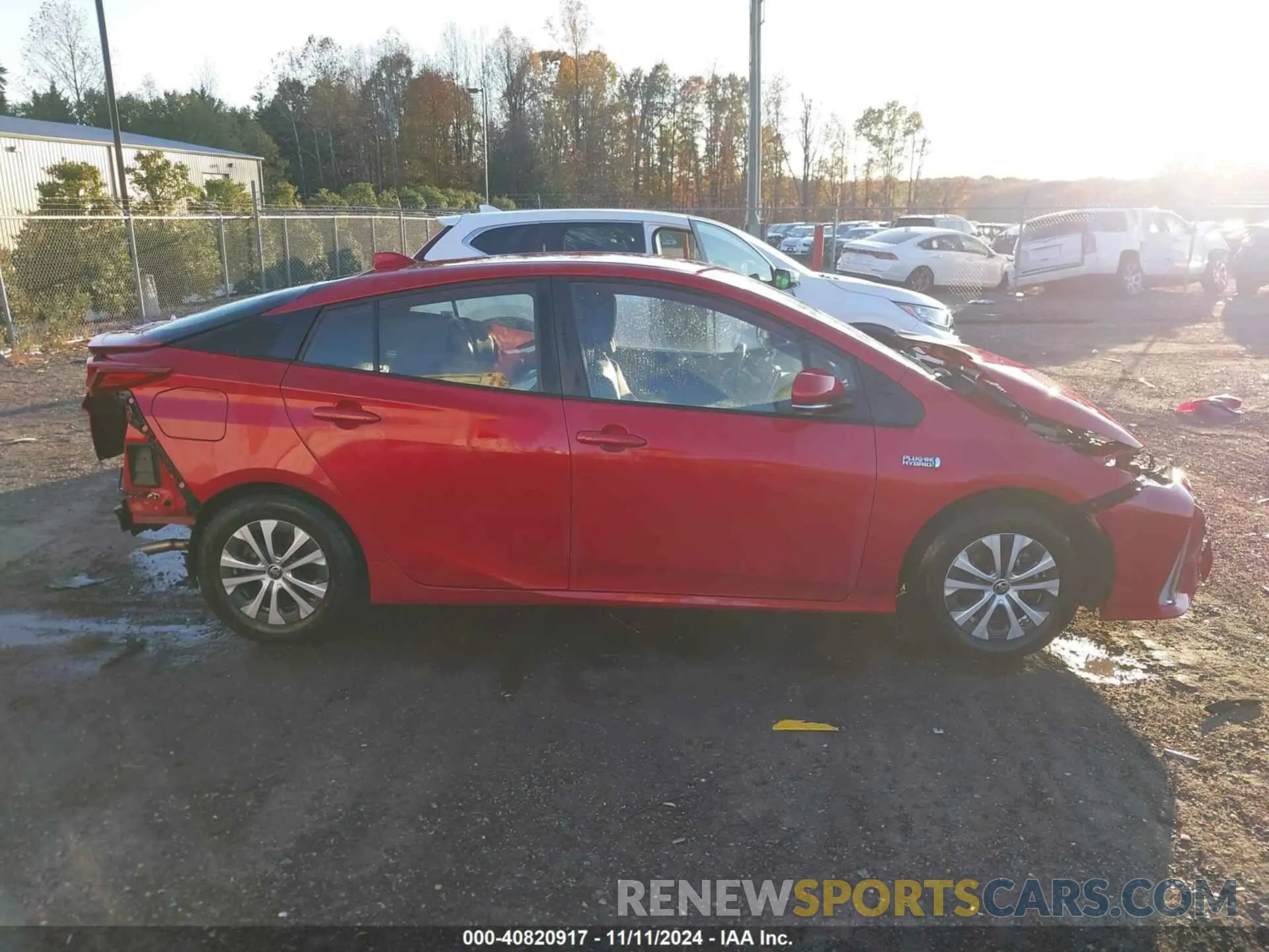 14 Photograph of a damaged car JTDKAMFP7M3177618 TOYOTA PRIUS PRIME 2021