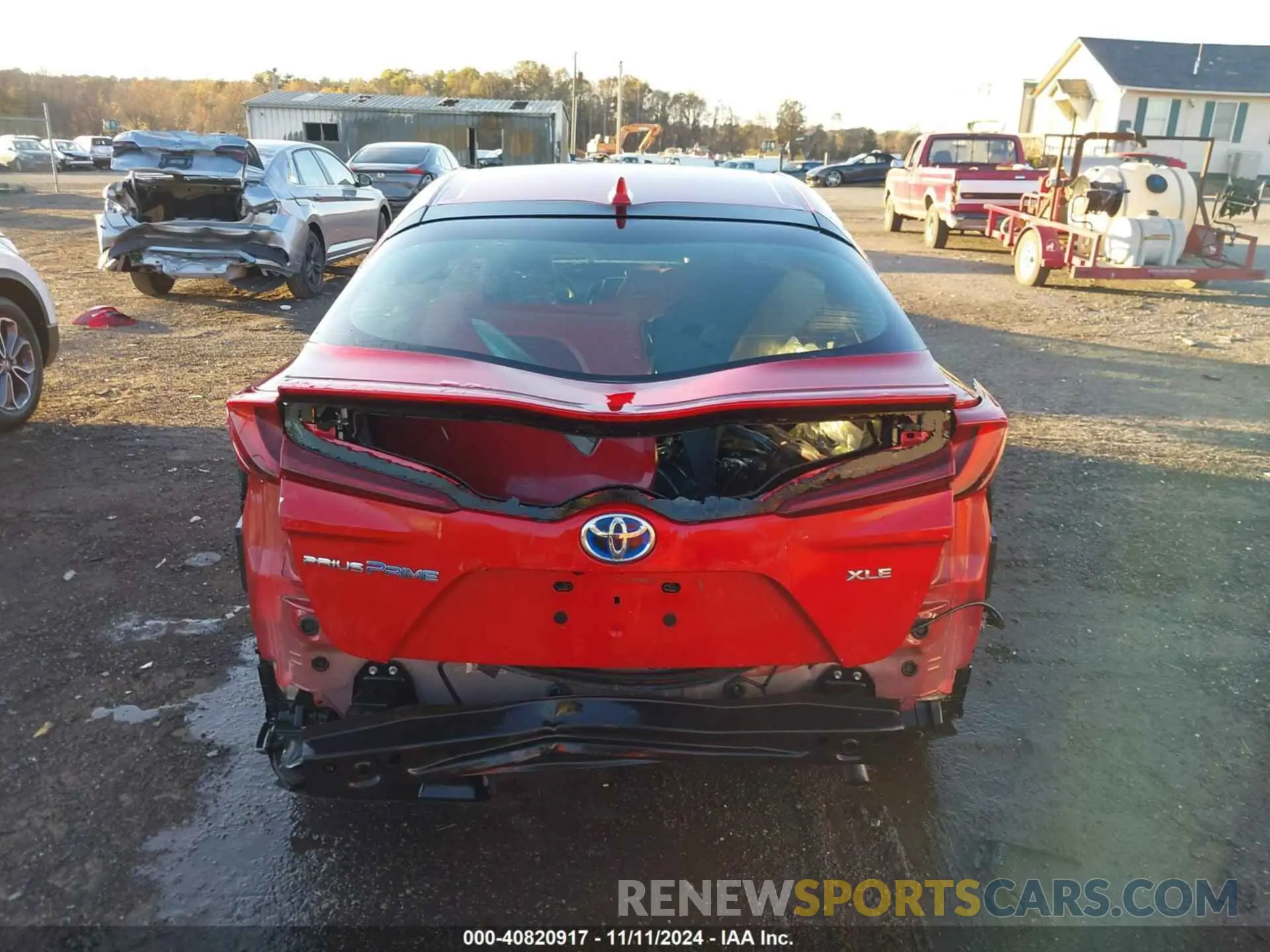 6 Photograph of a damaged car JTDKAMFP7M3177618 TOYOTA PRIUS PRIME 2021