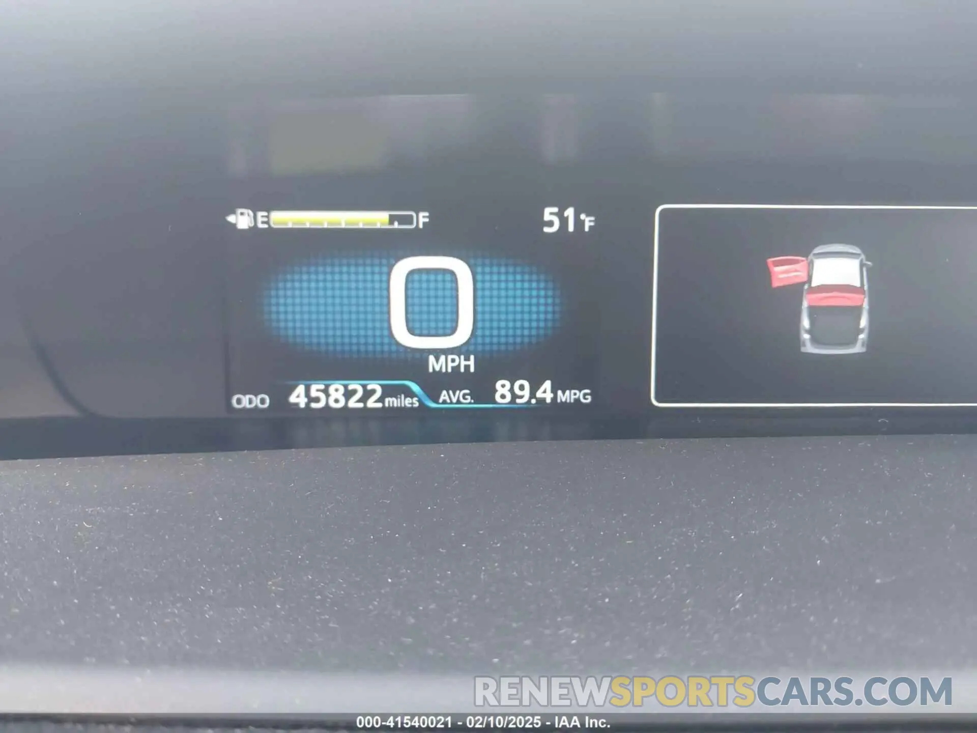 7 Photograph of a damaged car JTDKAMFP7M3193401 TOYOTA PRIUS PRIME 2021
