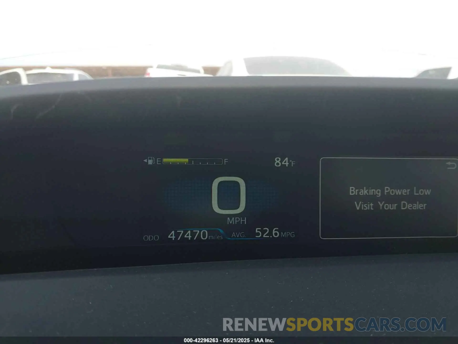 7 Photograph of a damaged car JTDKAMFP7M3194774 TOYOTA PRIUS PRIME 2021