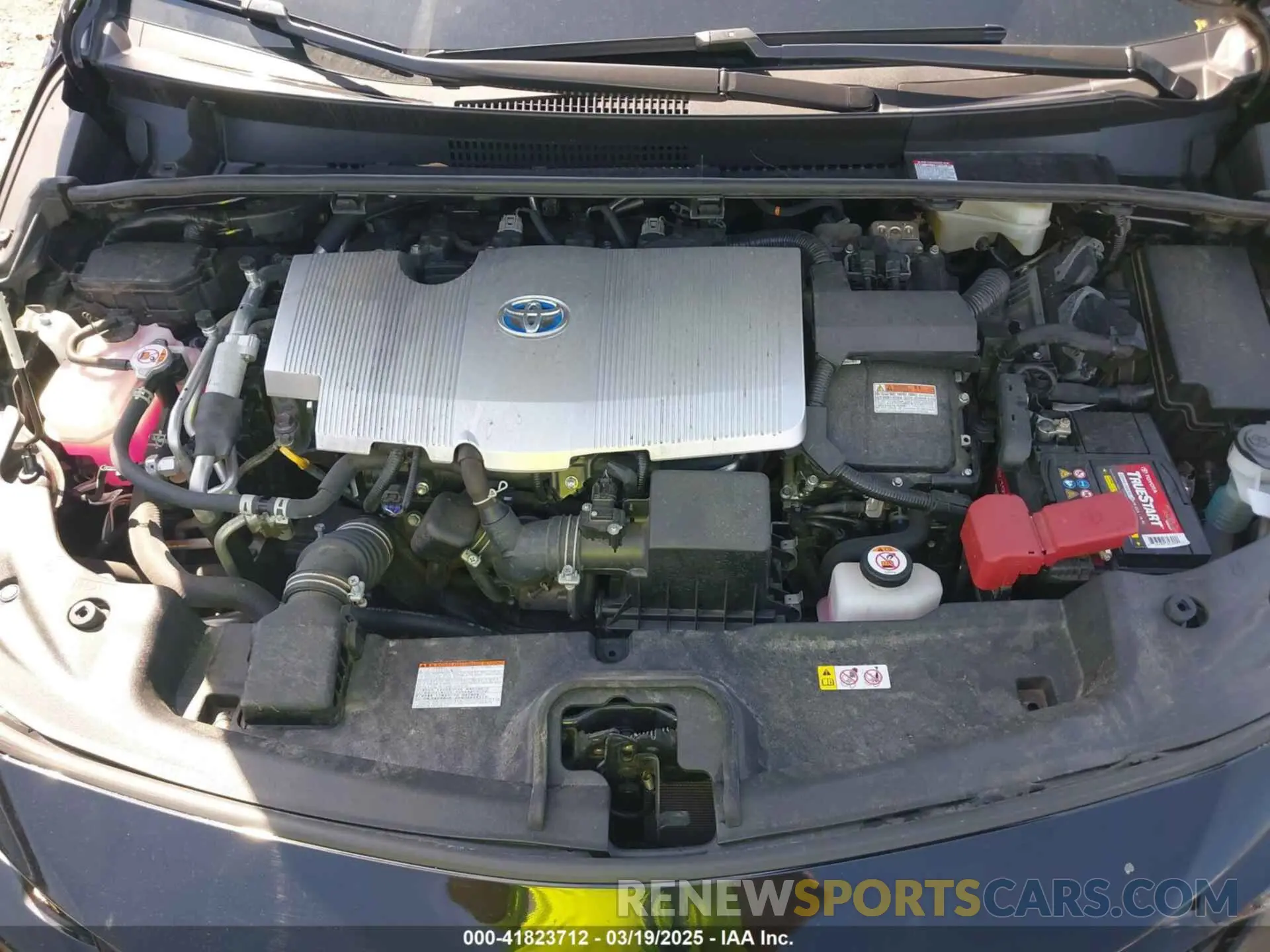 10 Photograph of a damaged car JTDKAMFP8M3164750 TOYOTA PRIUS PRIME 2021