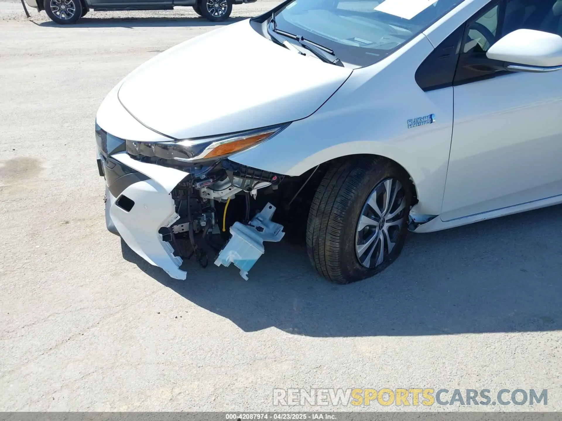 6 Фотография поврежденного автомобиля JTDKAMFP8M3174629 TOYOTA PRIUS PRIME 2021