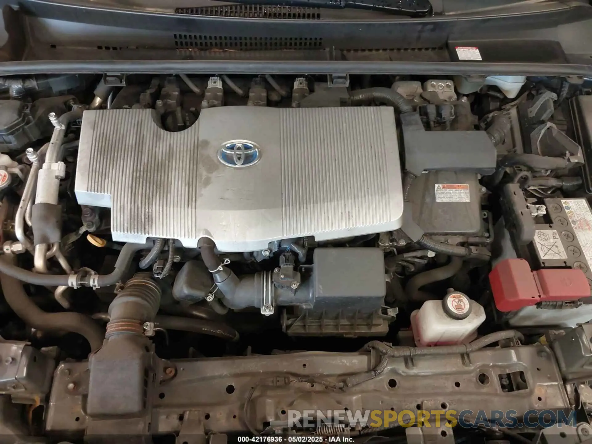 10 Фотография поврежденного автомобиля JTDKAMFP8M3175487 TOYOTA PRIUS PRIME 2021