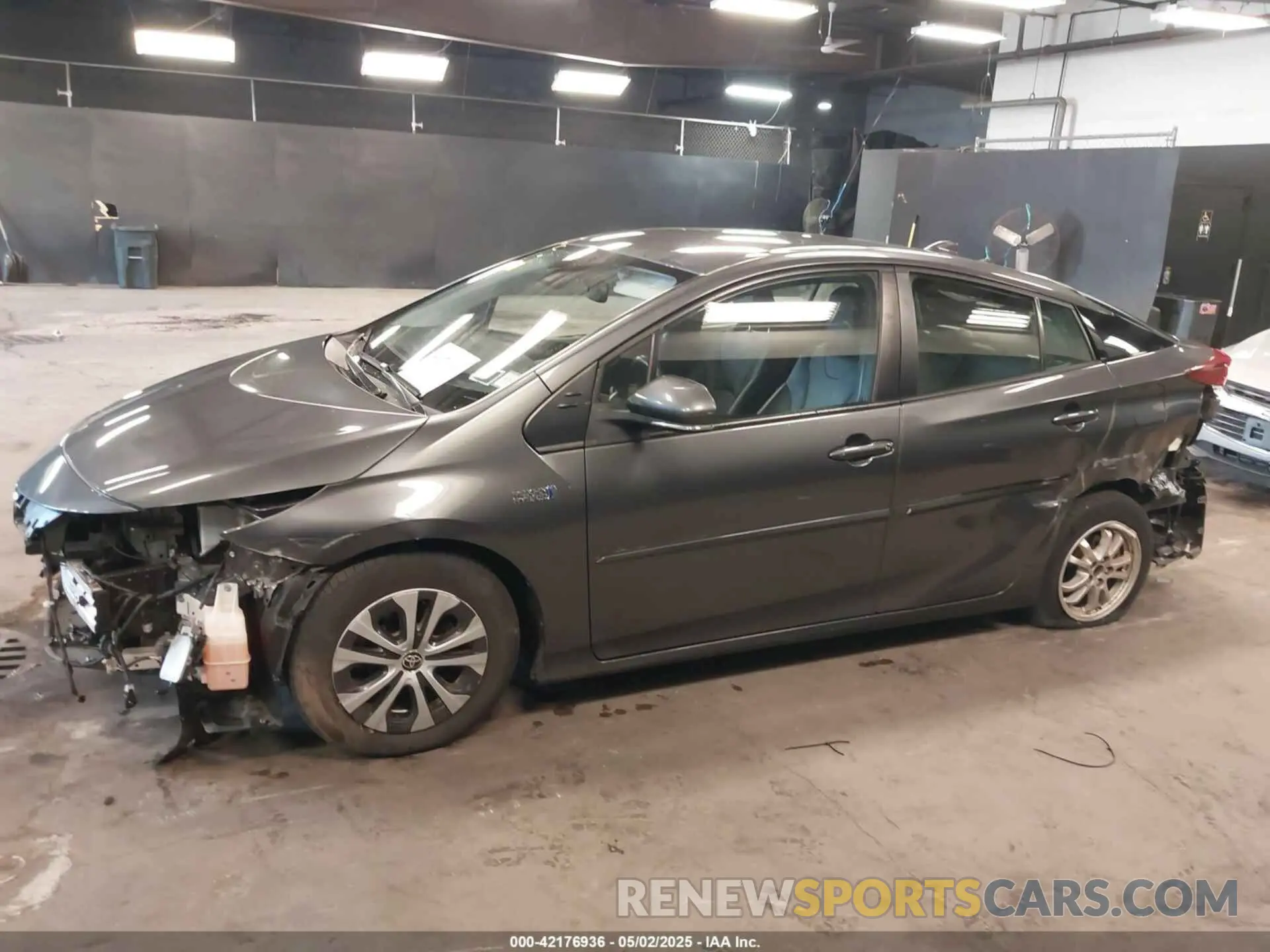 6 Фотография поврежденного автомобиля JTDKAMFP8M3175487 TOYOTA PRIUS PRIME 2021