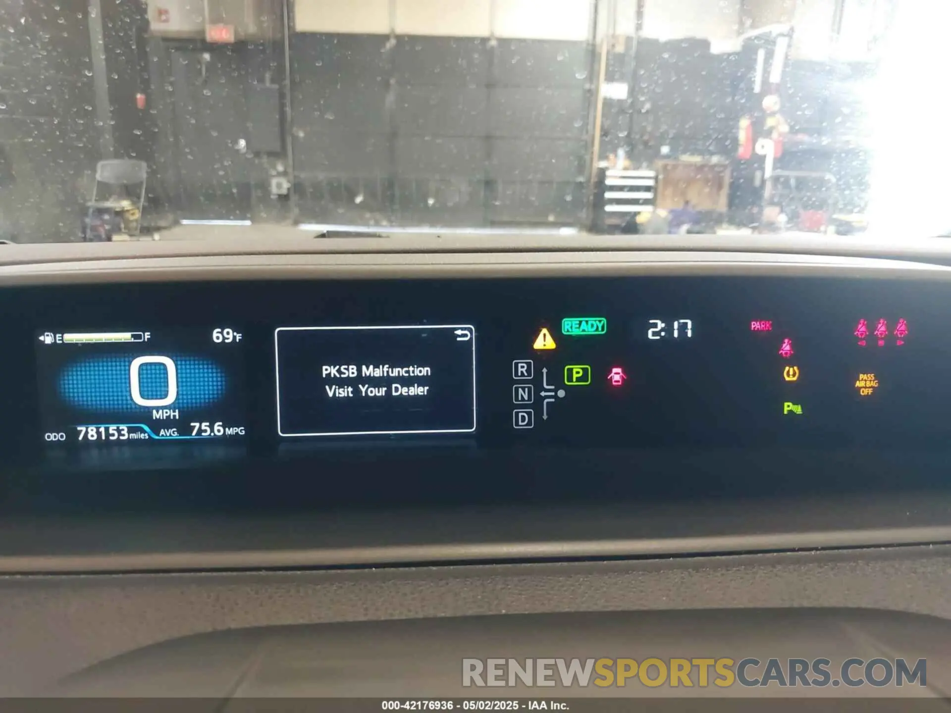 7 Фотография поврежденного автомобиля JTDKAMFP8M3175487 TOYOTA PRIUS PRIME 2021