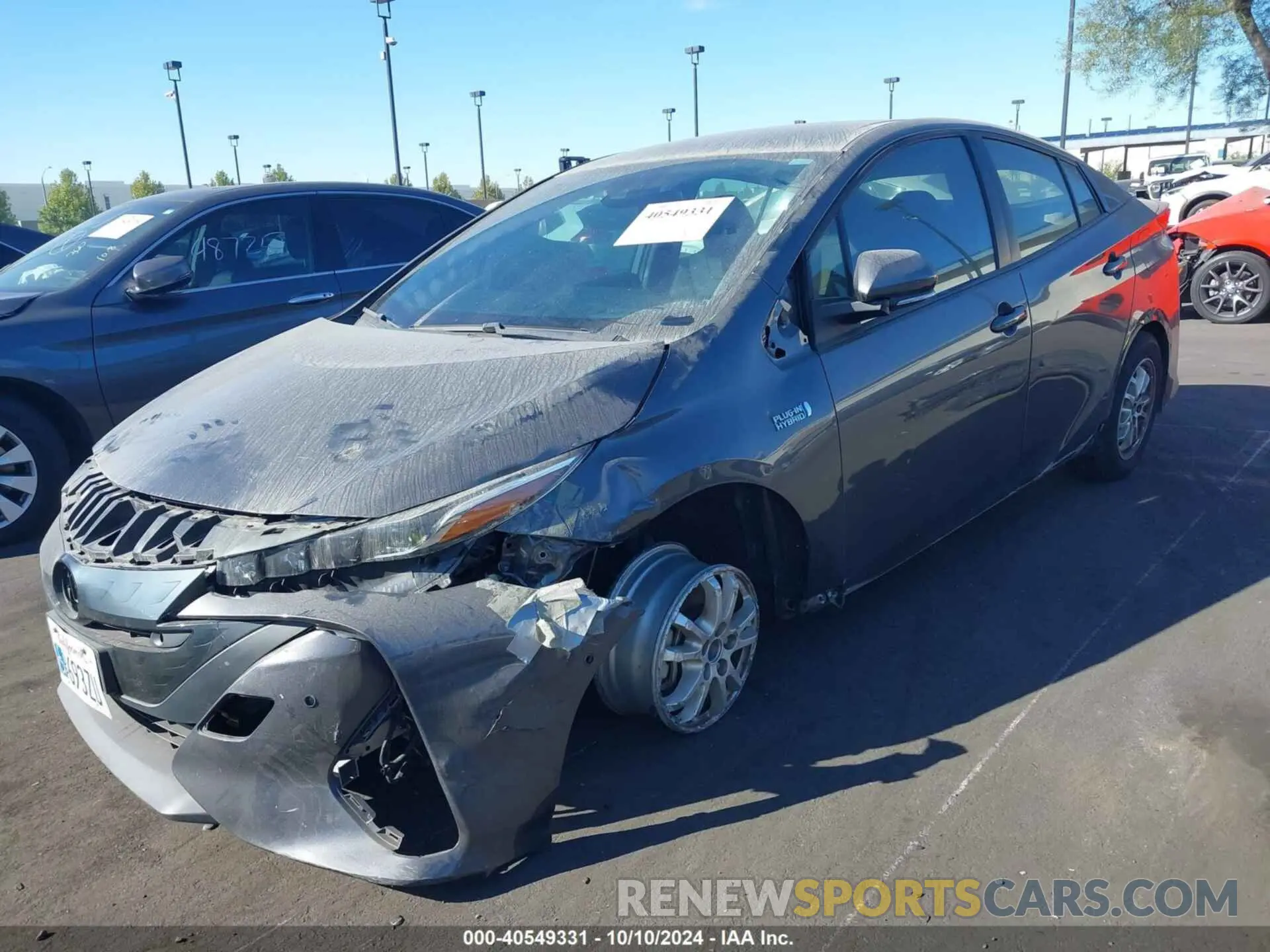 2 Photograph of a damaged car JTDKAMFP8M3191012 TOYOTA PRIUS PRIME 2021