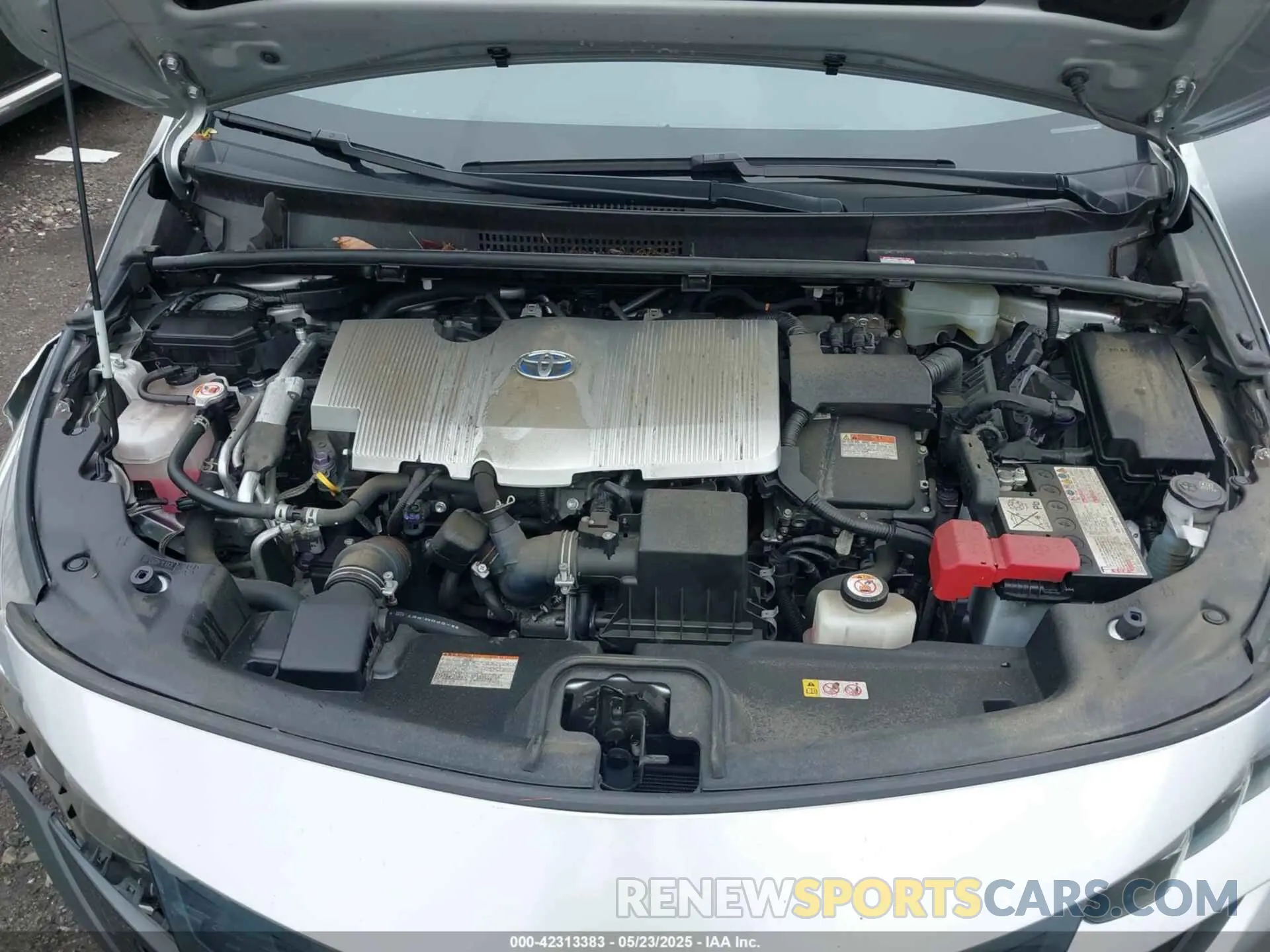 10 Фотография поврежденного автомобиля JTDKAMFP9M3179242 TOYOTA PRIUS PRIME 2021