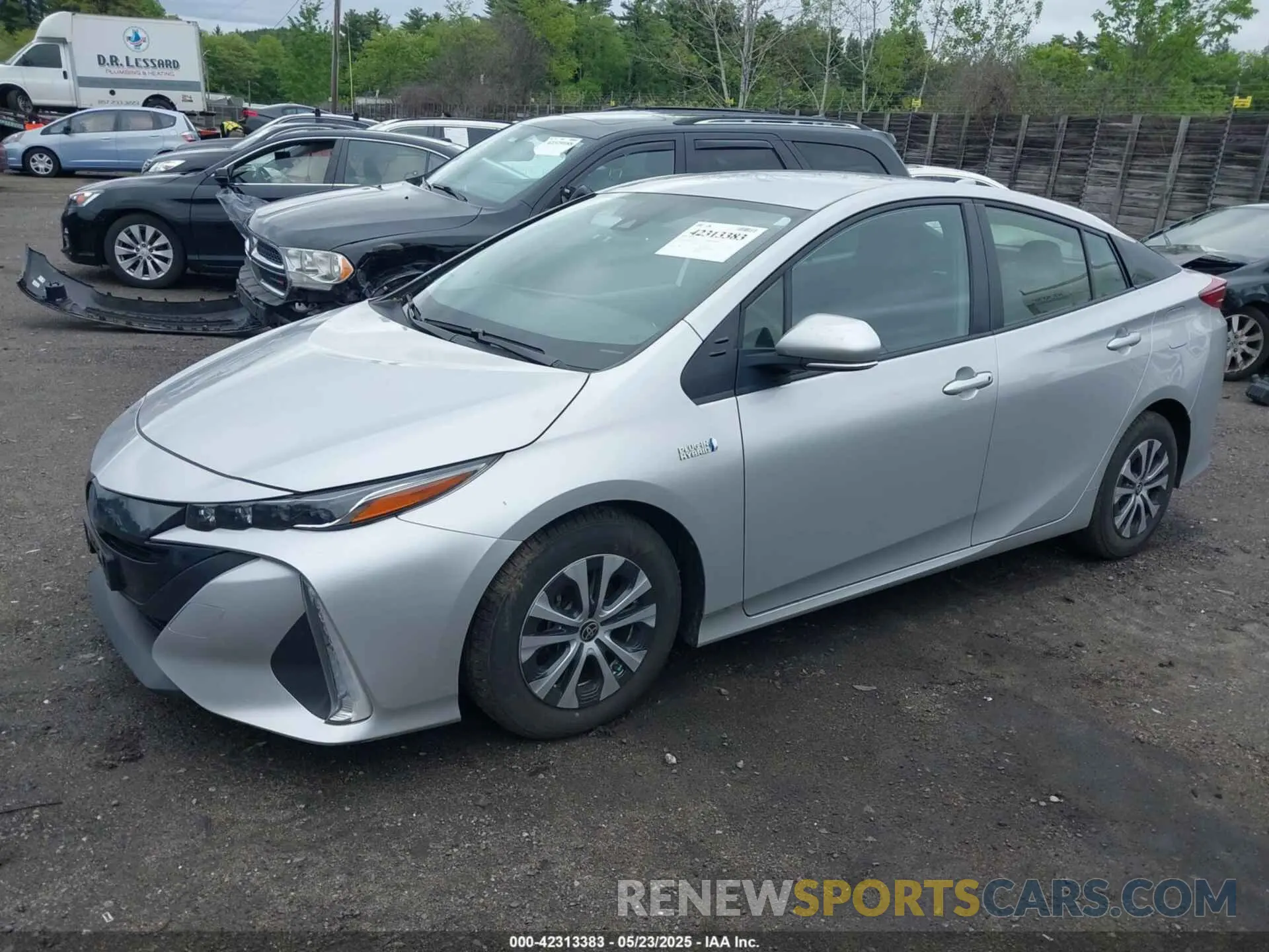 2 Фотография поврежденного автомобиля JTDKAMFP9M3179242 TOYOTA PRIUS PRIME 2021