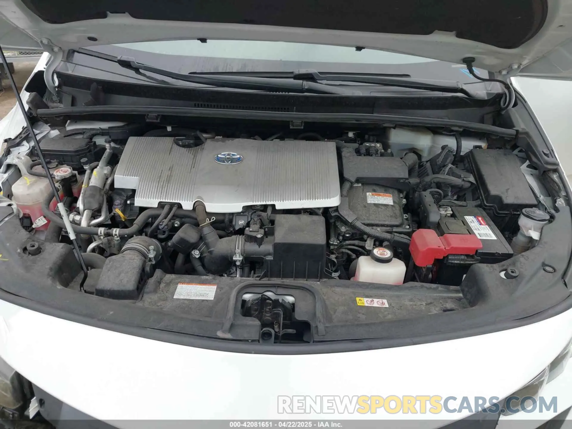 10 Фотография поврежденного автомобиля JTDKAMFP9M3194047 TOYOTA PRIUS PRIME 2021