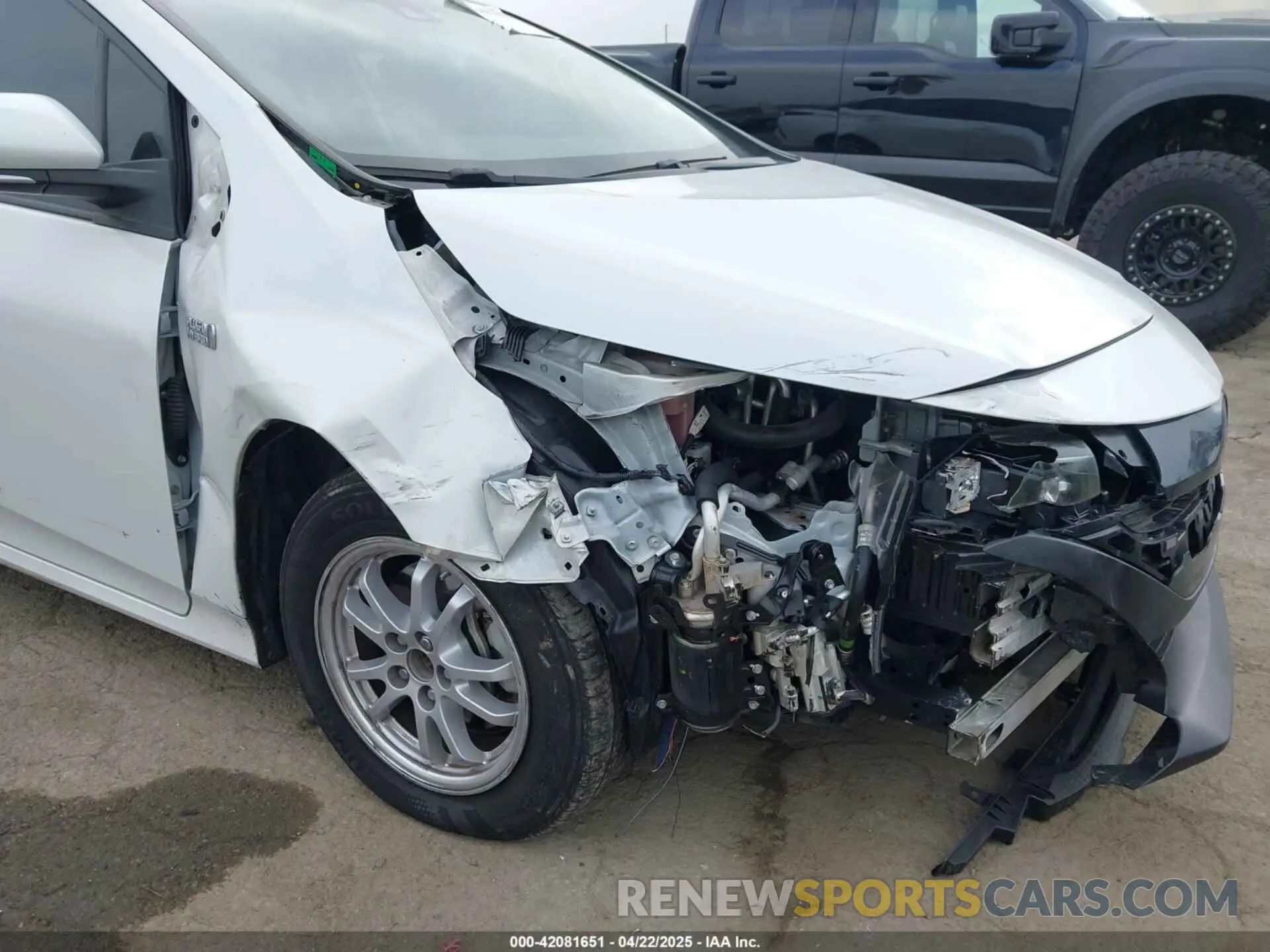 6 Фотография поврежденного автомобиля JTDKAMFP9M3194047 TOYOTA PRIUS PRIME 2021