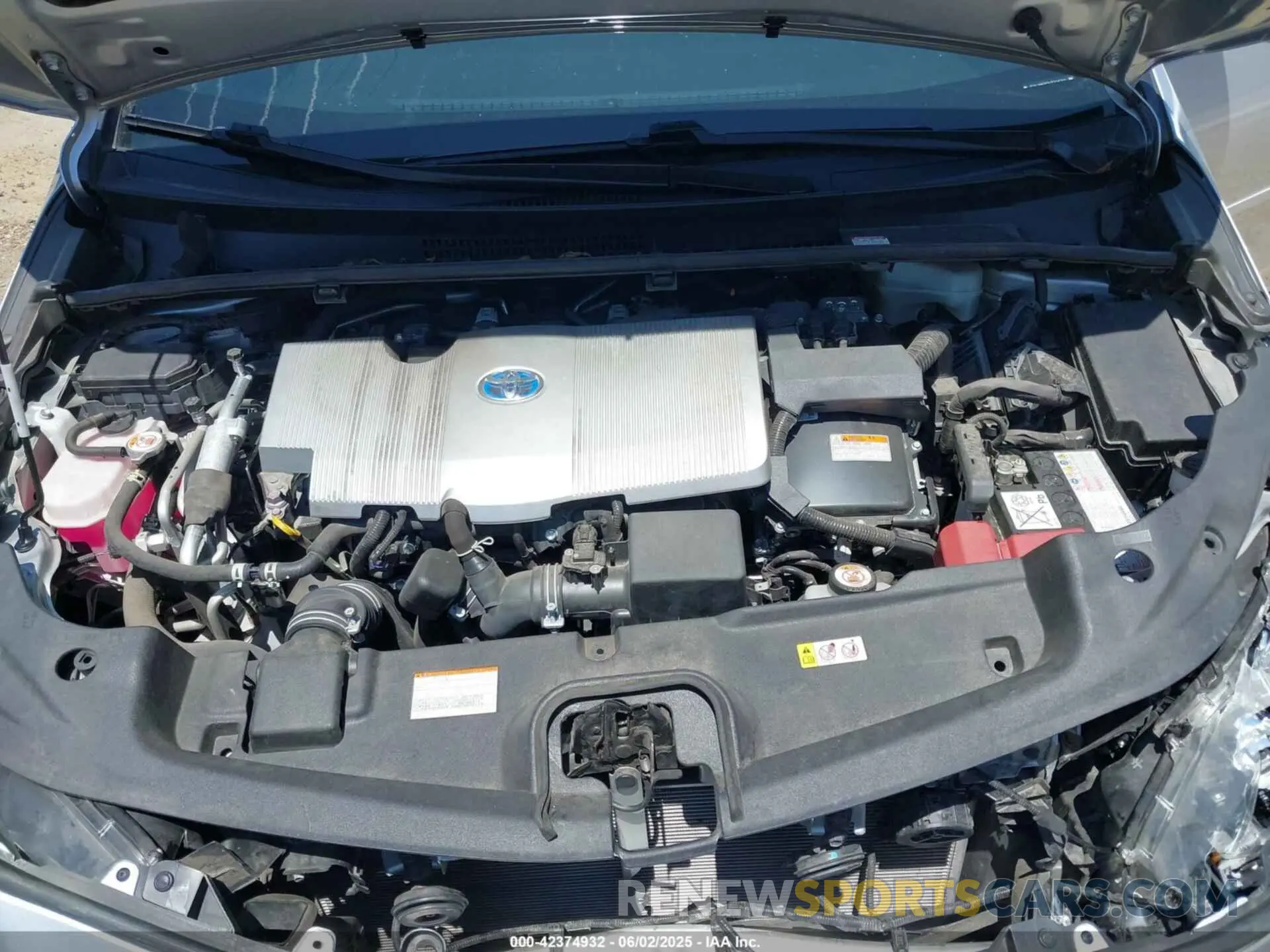 10 Фотография поврежденного автомобиля JTDKAMFP0N3204255 TOYOTA PRIUS PRIME 2022
