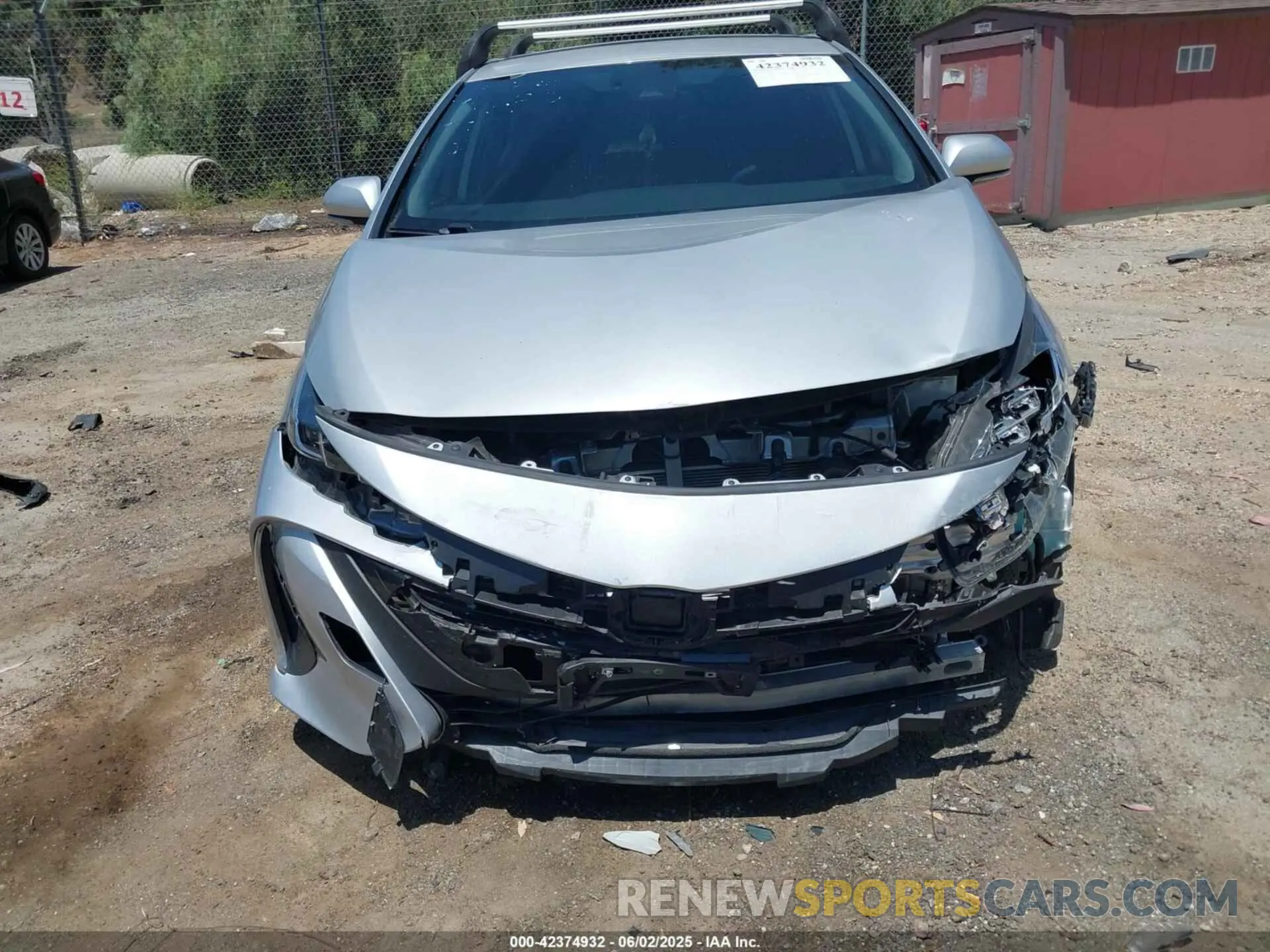 11 Фотография поврежденного автомобиля JTDKAMFP0N3204255 TOYOTA PRIUS PRIME 2022