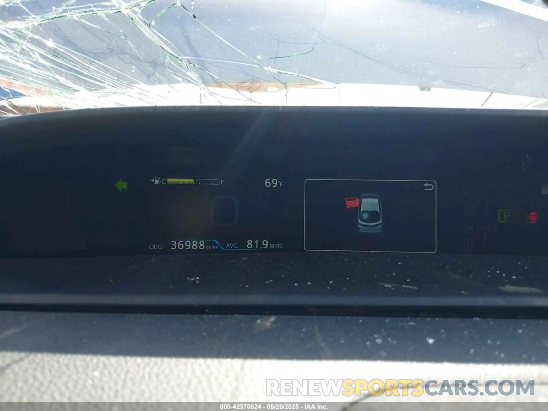 7 Photograph of a damaged car JTDKAMFP0N3218382 TOYOTA PRIUS PRIME 2022