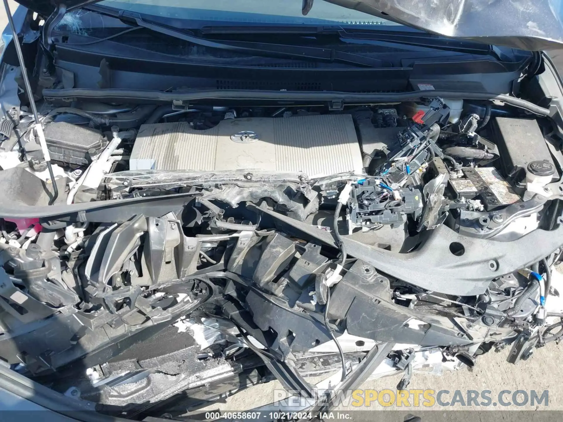10 Photograph of a damaged car JTDKAMFP1N3202871 TOYOTA PRIUS PRIME 2022
