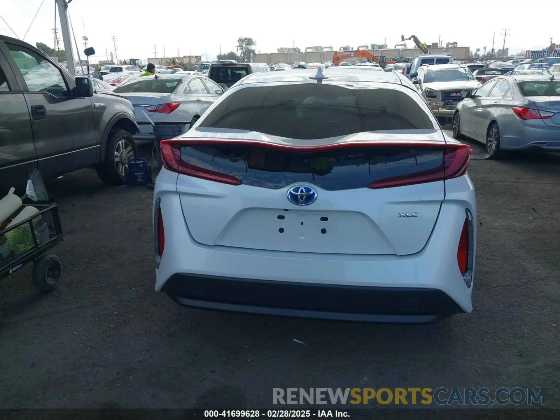 16 Фотография поврежденного автомобиля JTDKAMFP4N3223374 TOYOTA PRIUS PRIME 2022