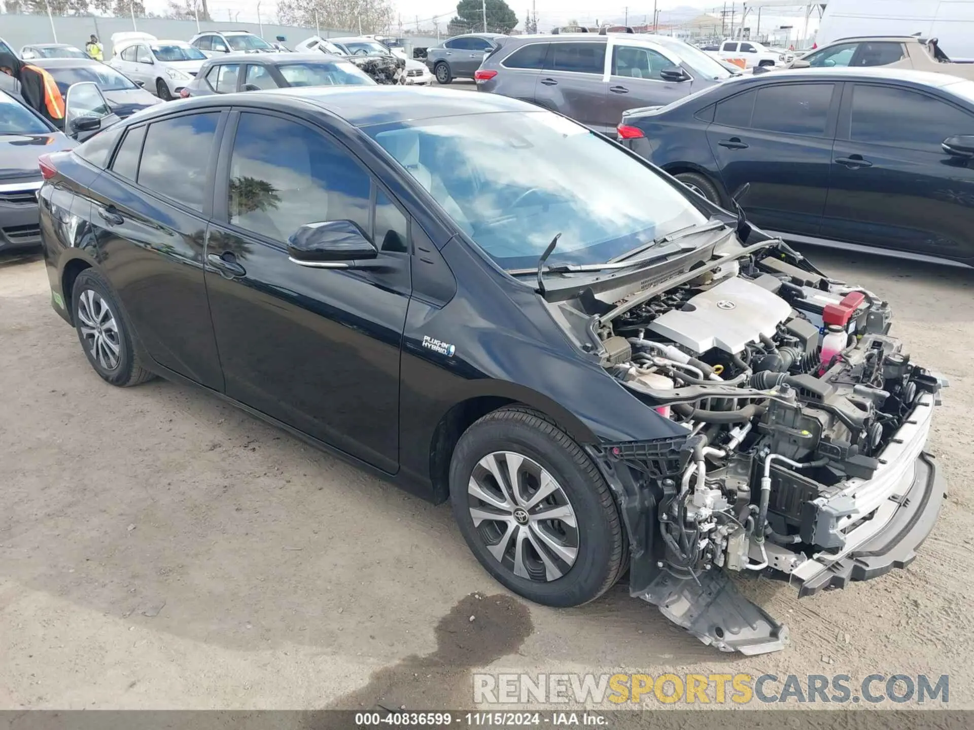 1 Фотография поврежденного автомобиля JTDKAMFP4N3223942 TOYOTA PRIUS PRIME 2022