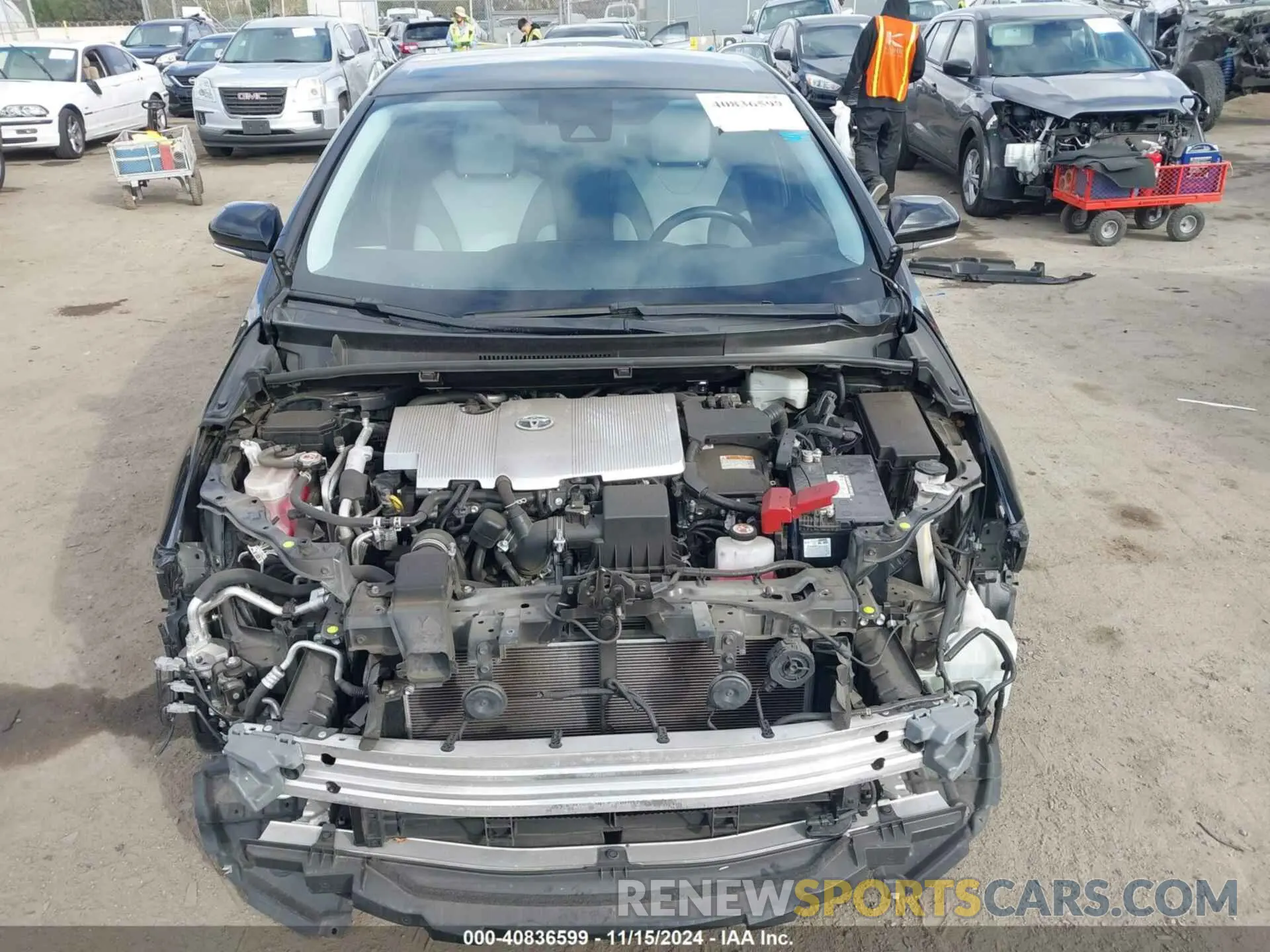 12 Фотография поврежденного автомобиля JTDKAMFP4N3223942 TOYOTA PRIUS PRIME 2022