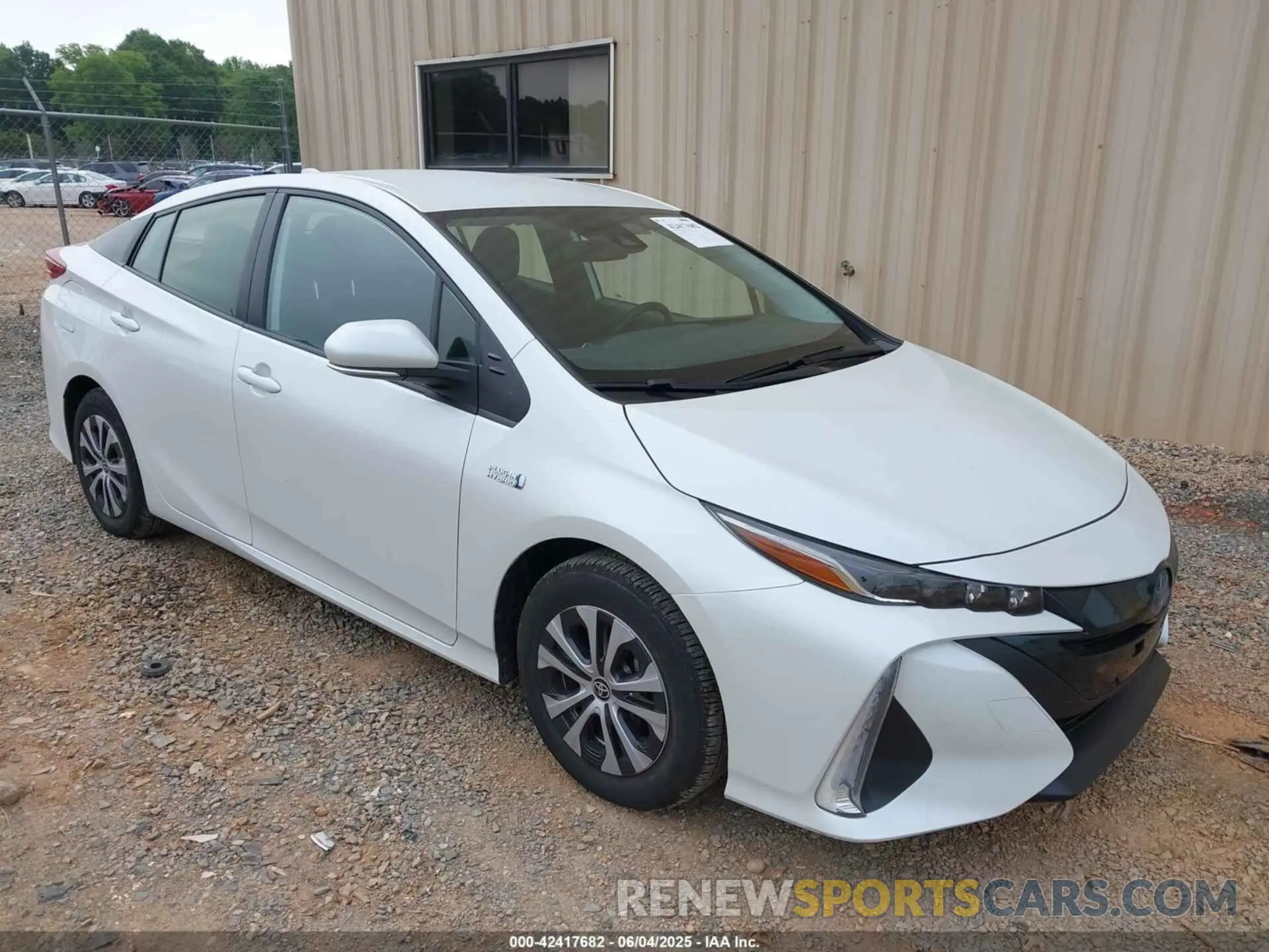1 Photograph of a damaged car JTDKAMFP5N3213324 TOYOTA PRIUS PRIME 2022