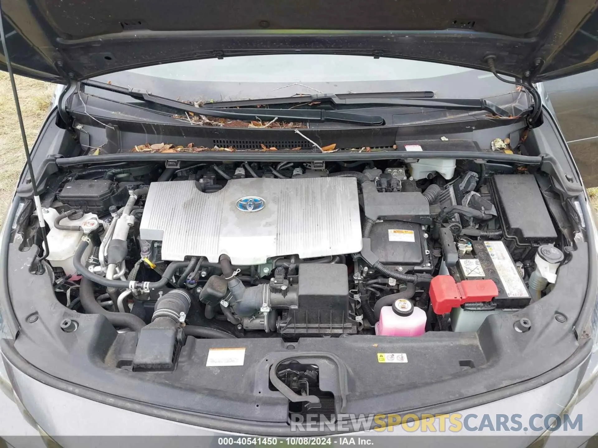 10 Фотография поврежденного автомобиля JTDKAMFP5N3219933 TOYOTA PRIUS PRIME 2022