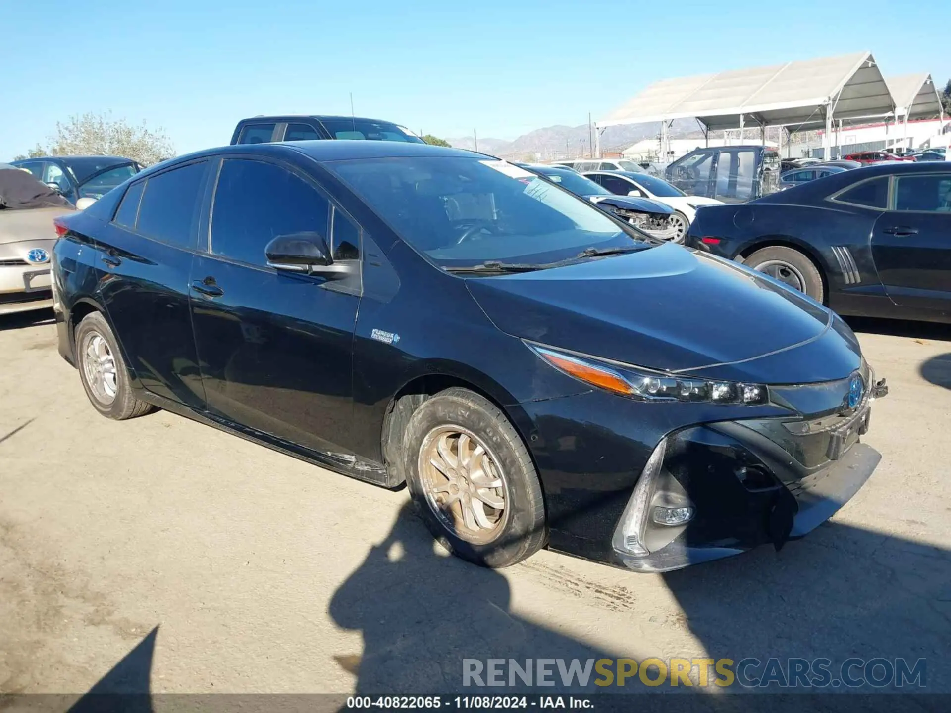 1 Photograph of a damaged car JTDKAMFP5N3225781 TOYOTA PRIUS PRIME 2022