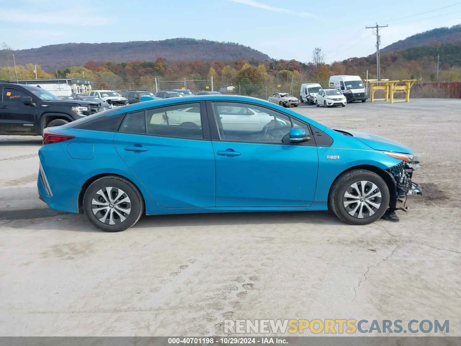 14 Photograph of a damaged car JTDKAMFP7N3224843 TOYOTA PRIUS PRIME 2022