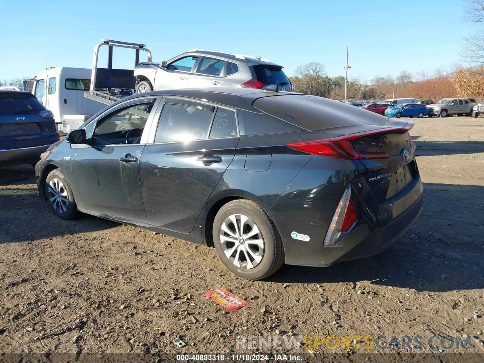 14 Фотография поврежденного автомобиля JTDKAMFP8N3198060 TOYOTA PRIUS PRIME 2022