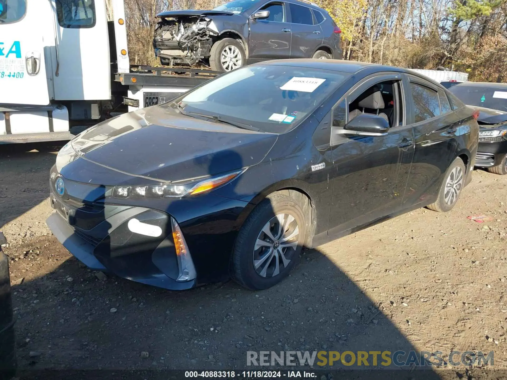2 Фотография поврежденного автомобиля JTDKAMFP8N3198060 TOYOTA PRIUS PRIME 2022