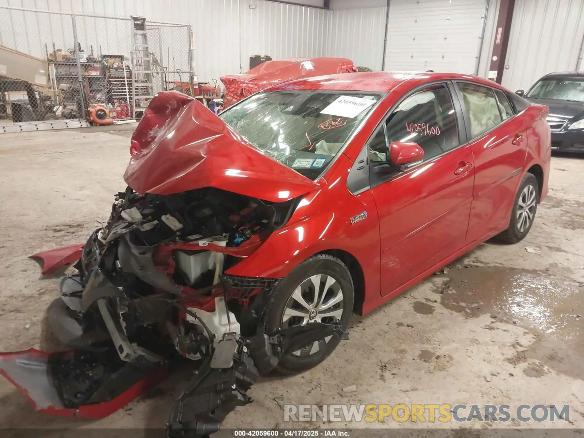2 Фотография поврежденного автомобиля JTDKAMFP9N3220521 TOYOTA PRIUS PRIME 2022