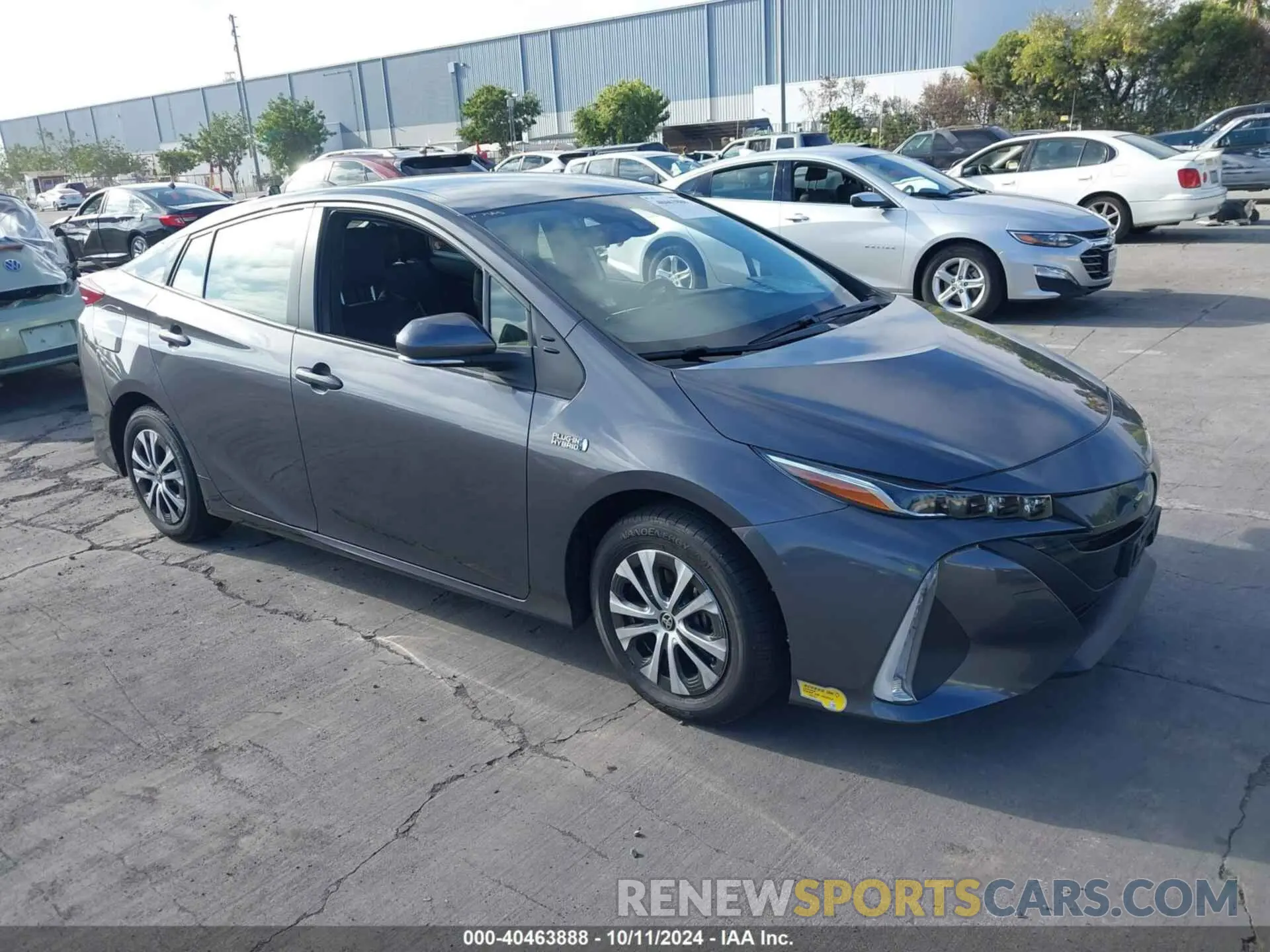 1 Photograph of a damaged car JTDKAMFPXN3224402 TOYOTA PRIUS PRIME 2022
