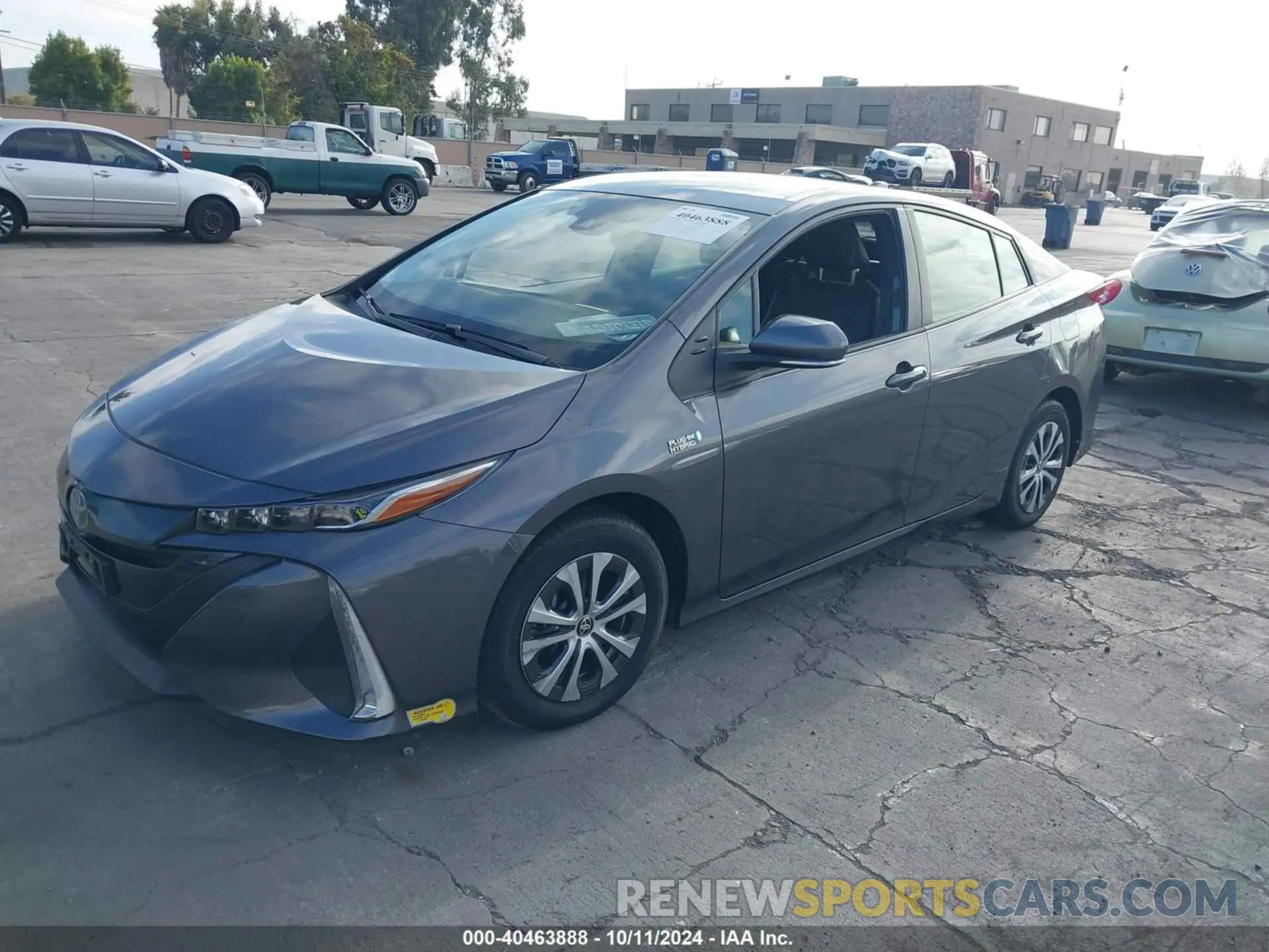 2 Photograph of a damaged car JTDKAMFPXN3224402 TOYOTA PRIUS PRIME 2022