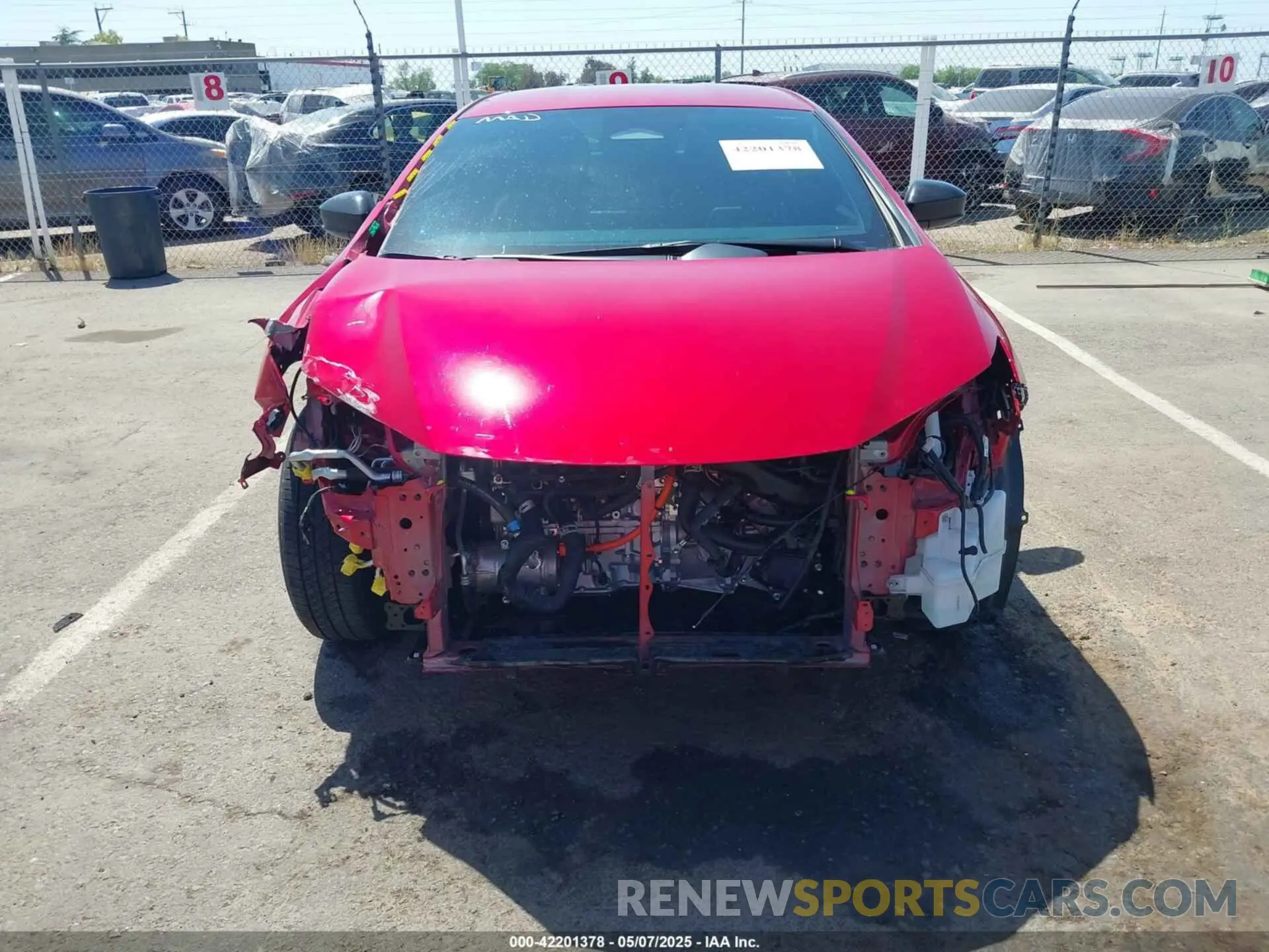 6 Фотография поврежденного автомобиля JTDACACU3P3001443 TOYOTA PRIUS PRIME 2023