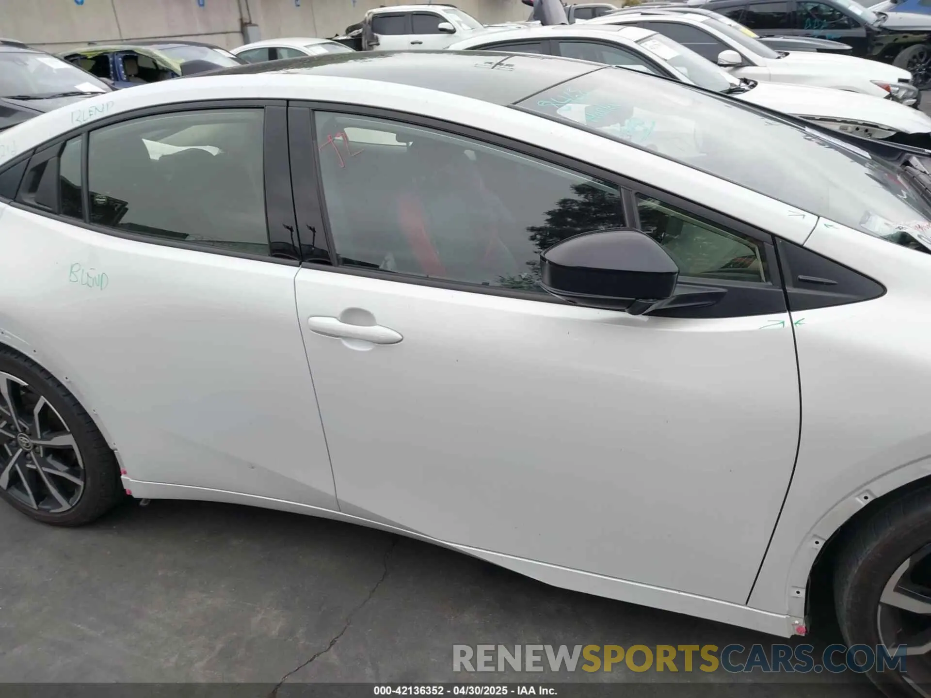 14 Photograph of a damaged car JTDACACU5P3000181 TOYOTA PRIUS PRIME 2023
