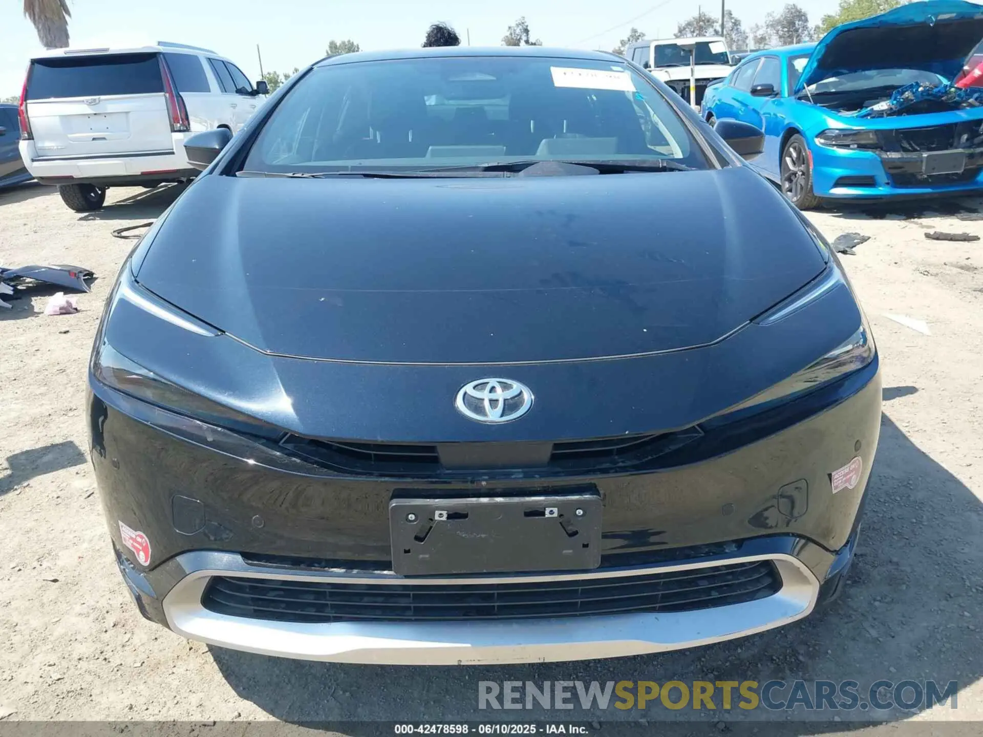 13 Photograph of a damaged car JTDACACU0R3018543 TOYOTA PRIUS PRIME 2024