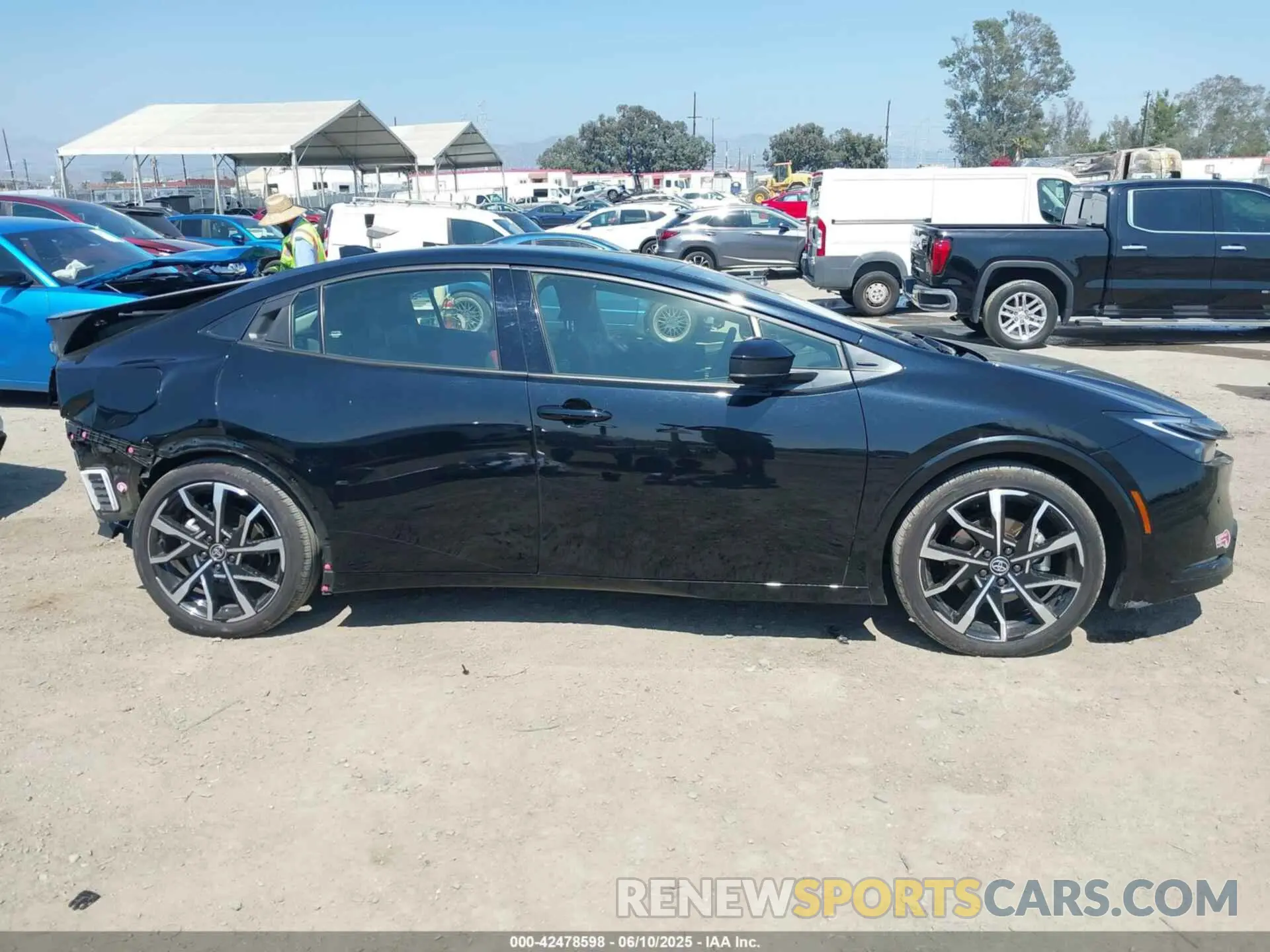 14 Photograph of a damaged car JTDACACU0R3018543 TOYOTA PRIUS PRIME 2024