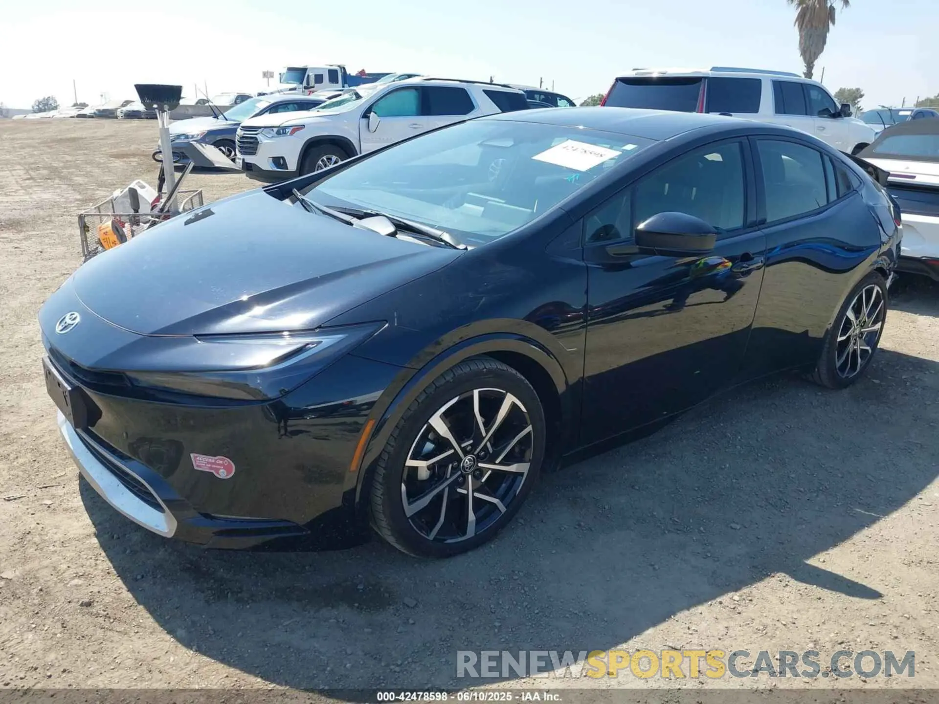 2 Photograph of a damaged car JTDACACU0R3018543 TOYOTA PRIUS PRIME 2024